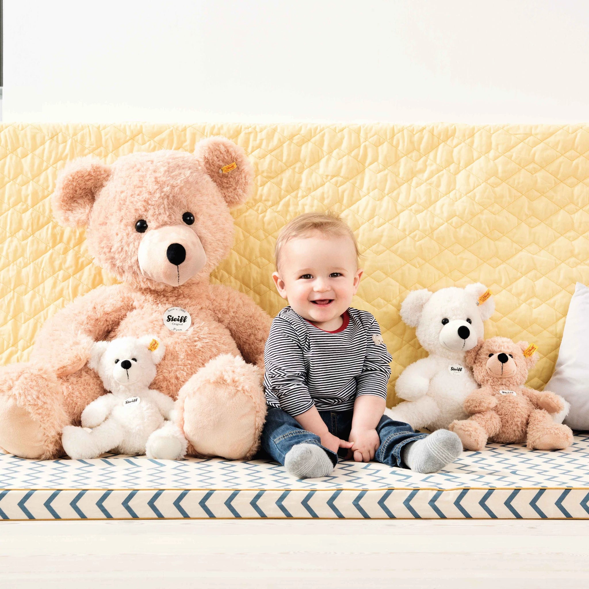 Teddybär Fynn 80 beige - Steiff