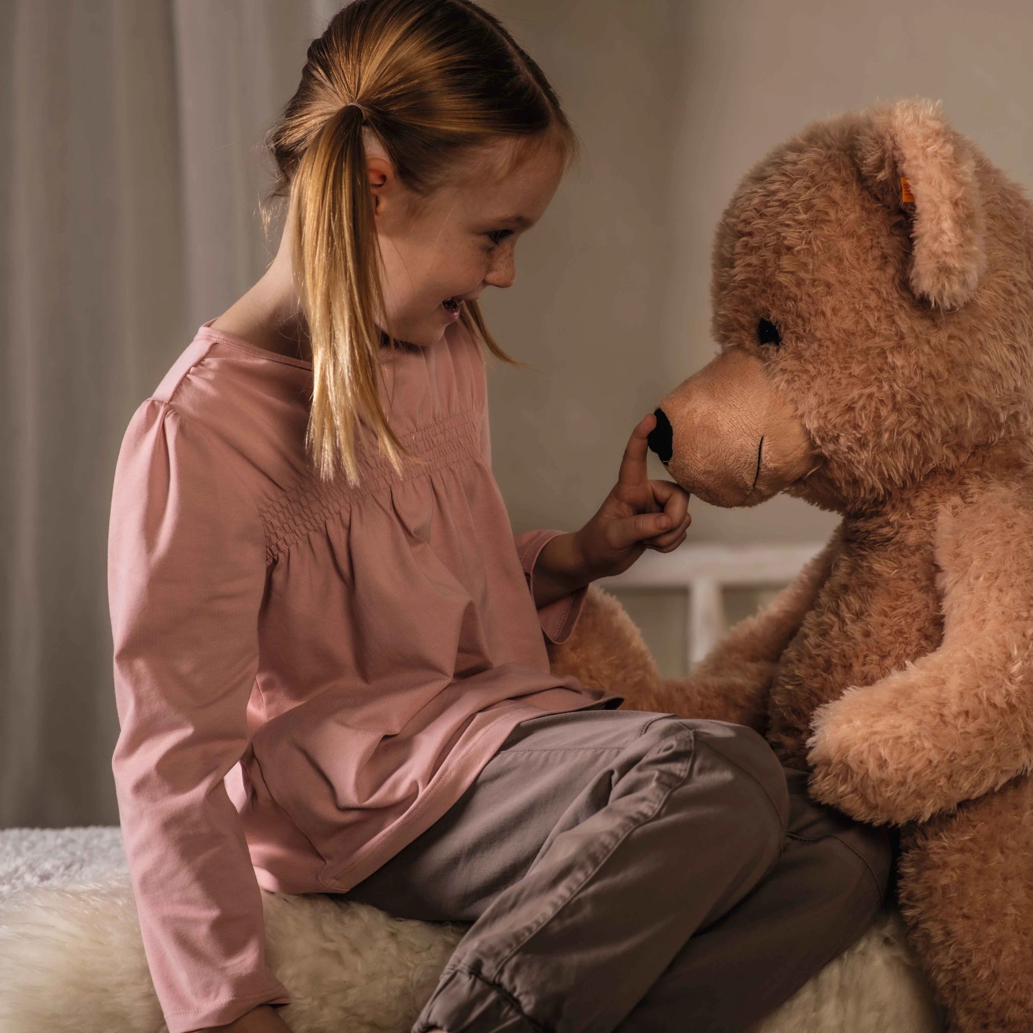 Teddybär Fynn 80 beige - Steiff