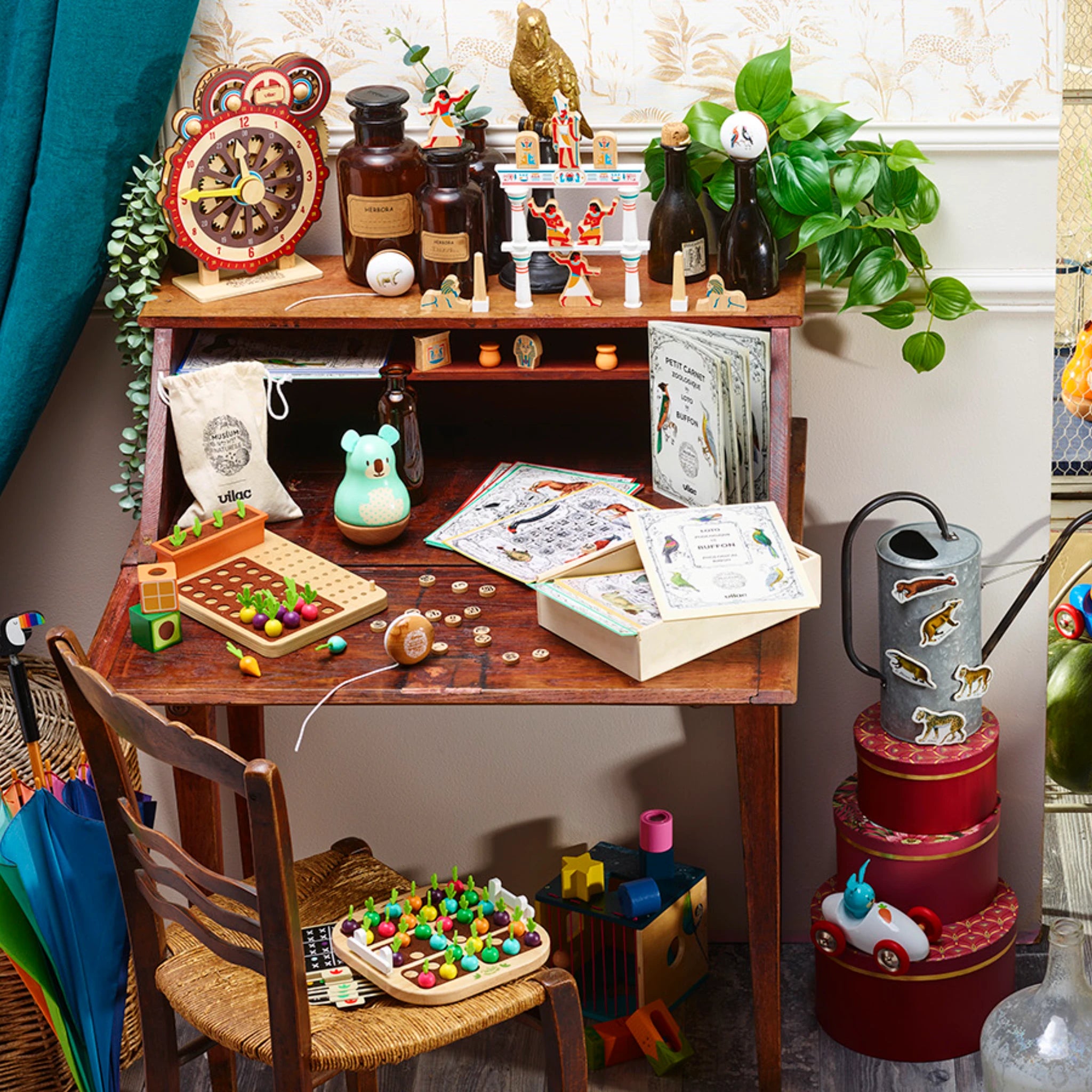 Vilac Keskipouss – Logikspiel aus Holz ab 5 Jahren