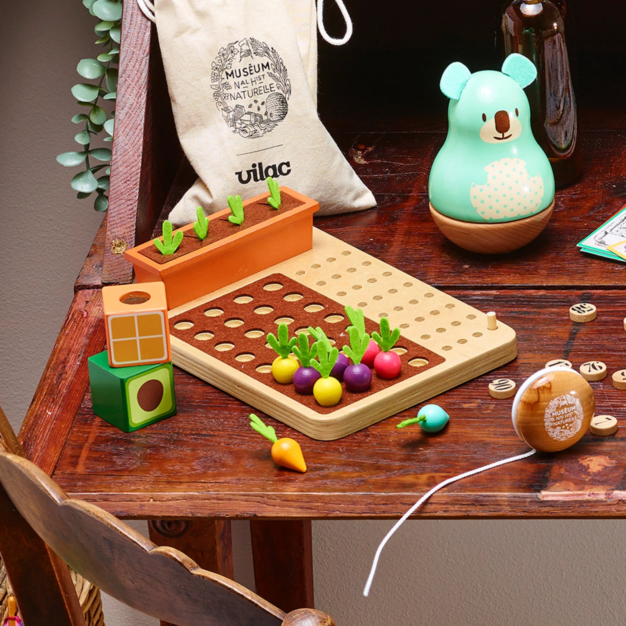 Vilac Keskipouss – Logikspiel aus Holz ab 5 Jahren