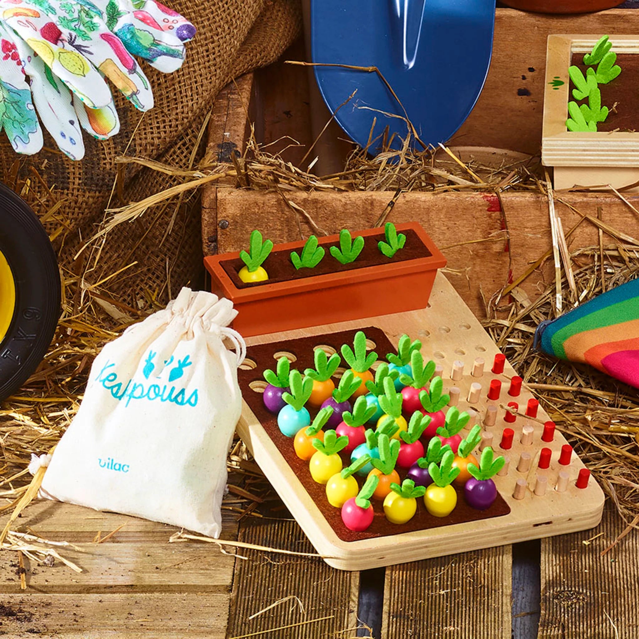 Vilac Keskipouss – Logikspiel aus Holz ab 5 Jahren