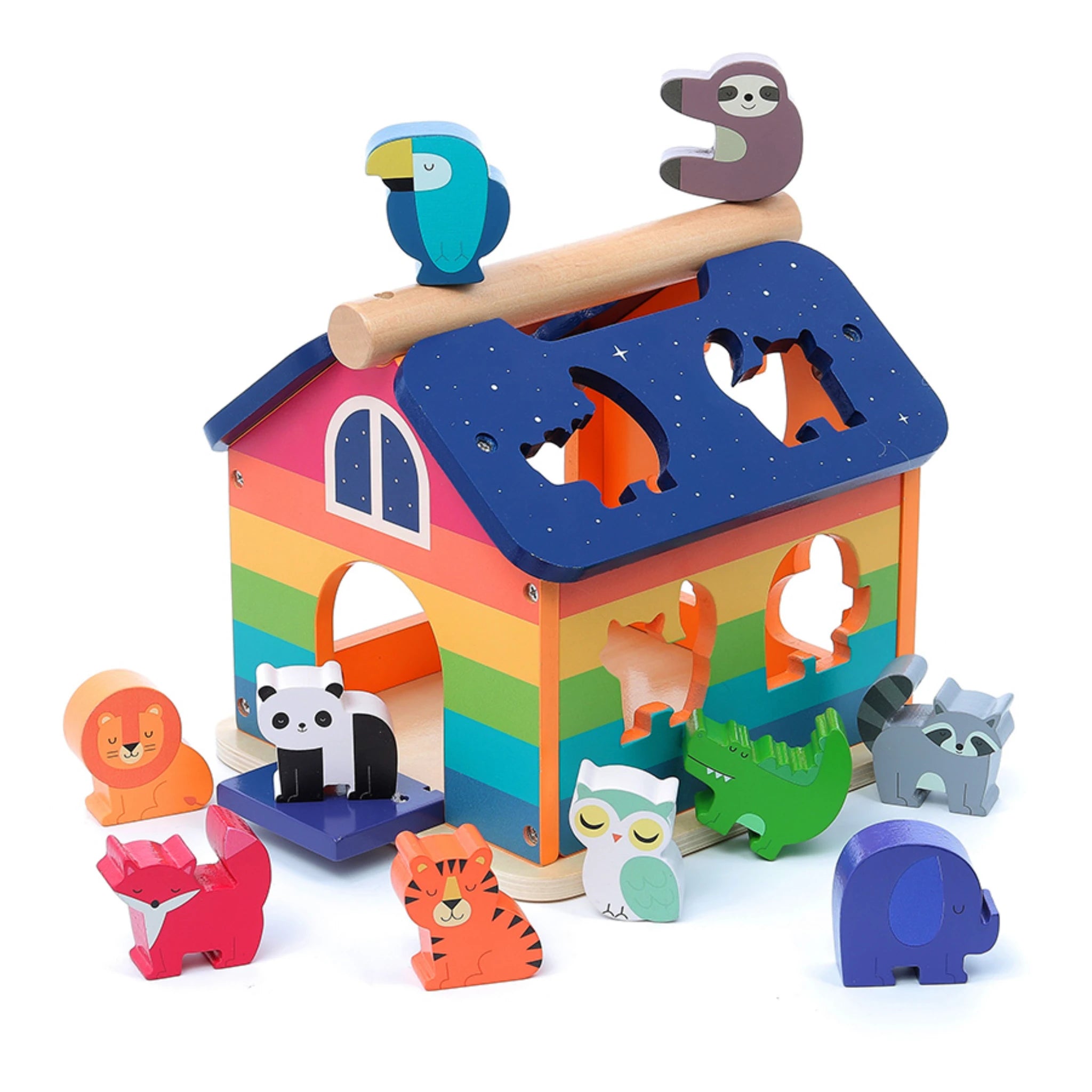 Steck-und formsortier-spiel Haus - Vilac