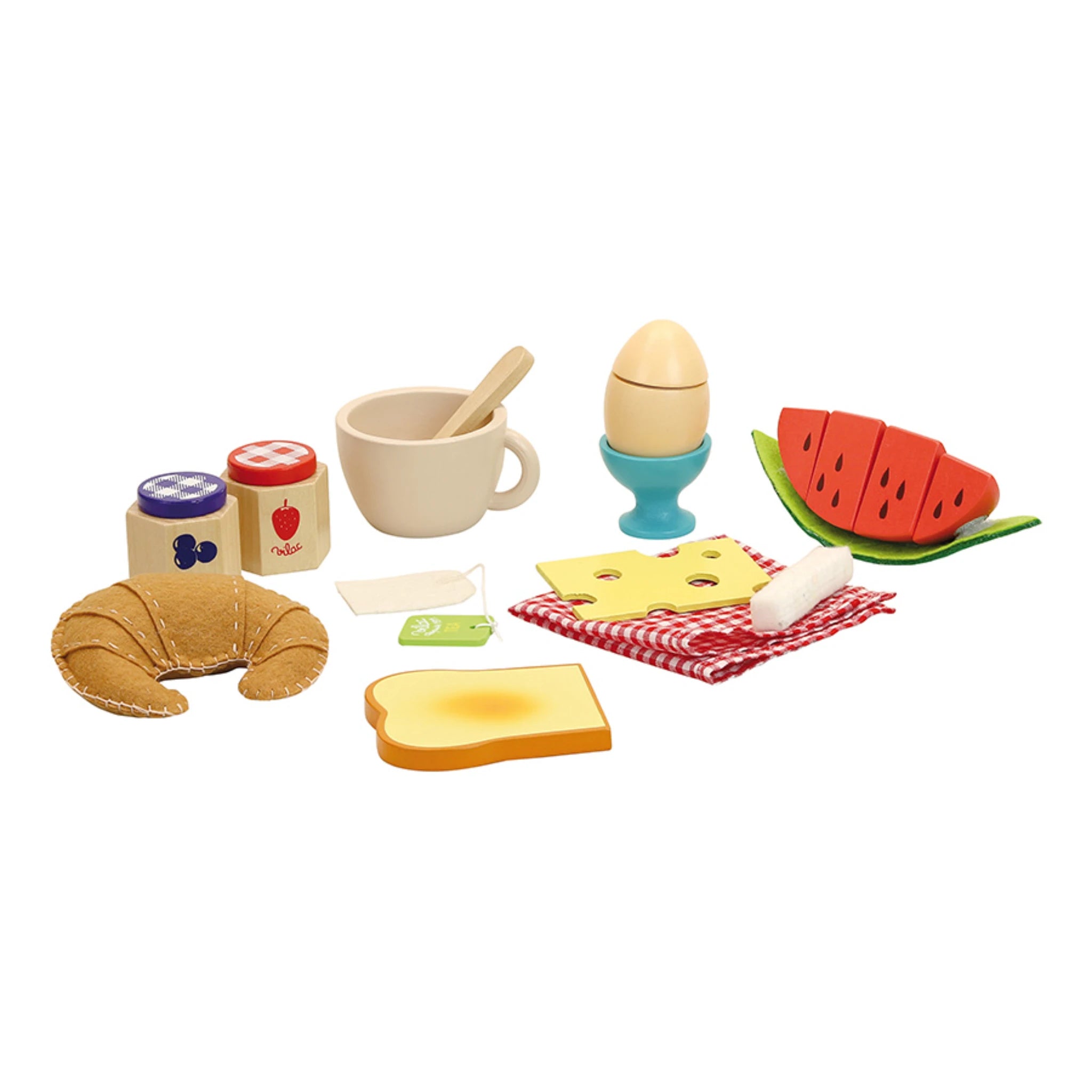 Frühstücksset aus Holz - Vilac