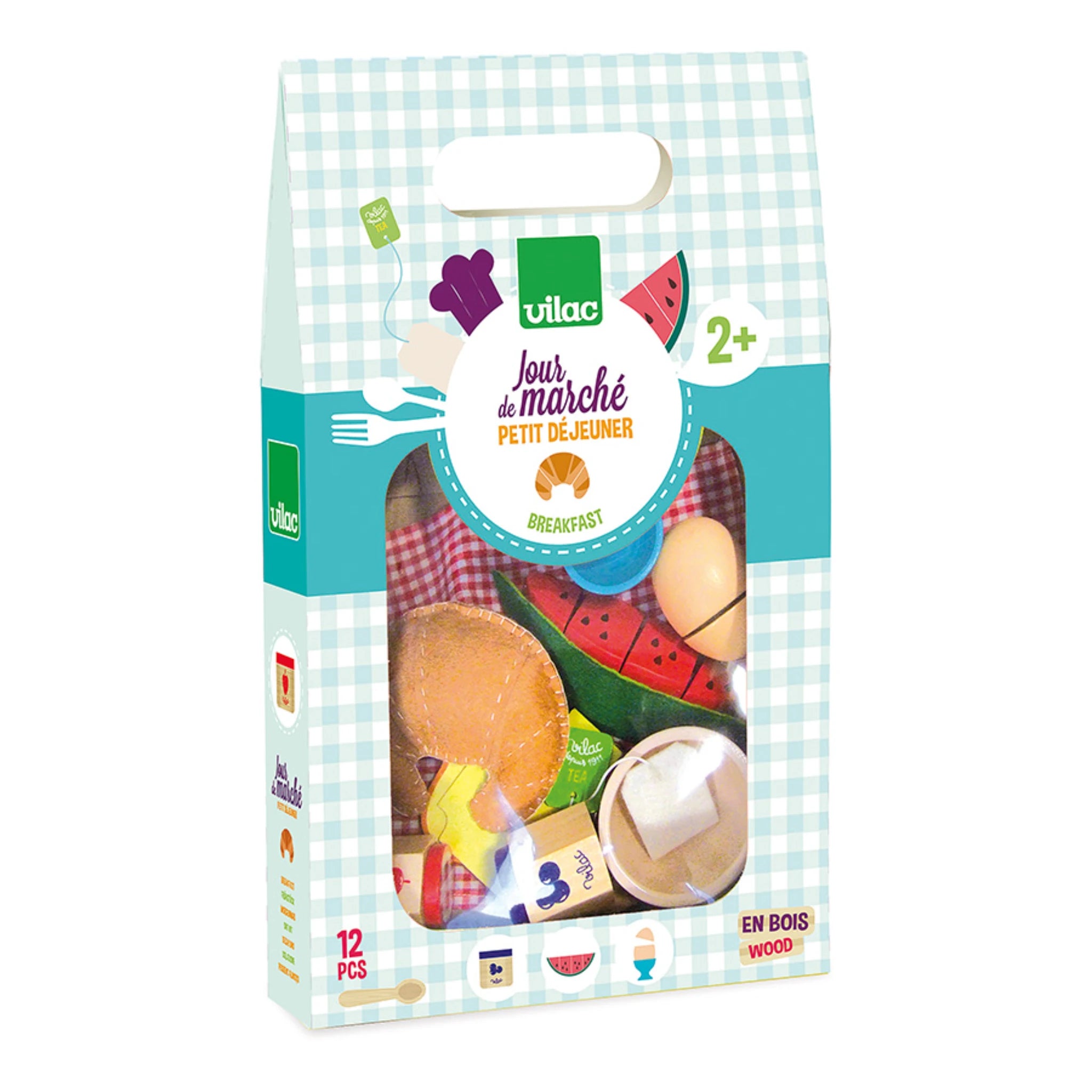 Frühstücksset aus Holz - Vilac