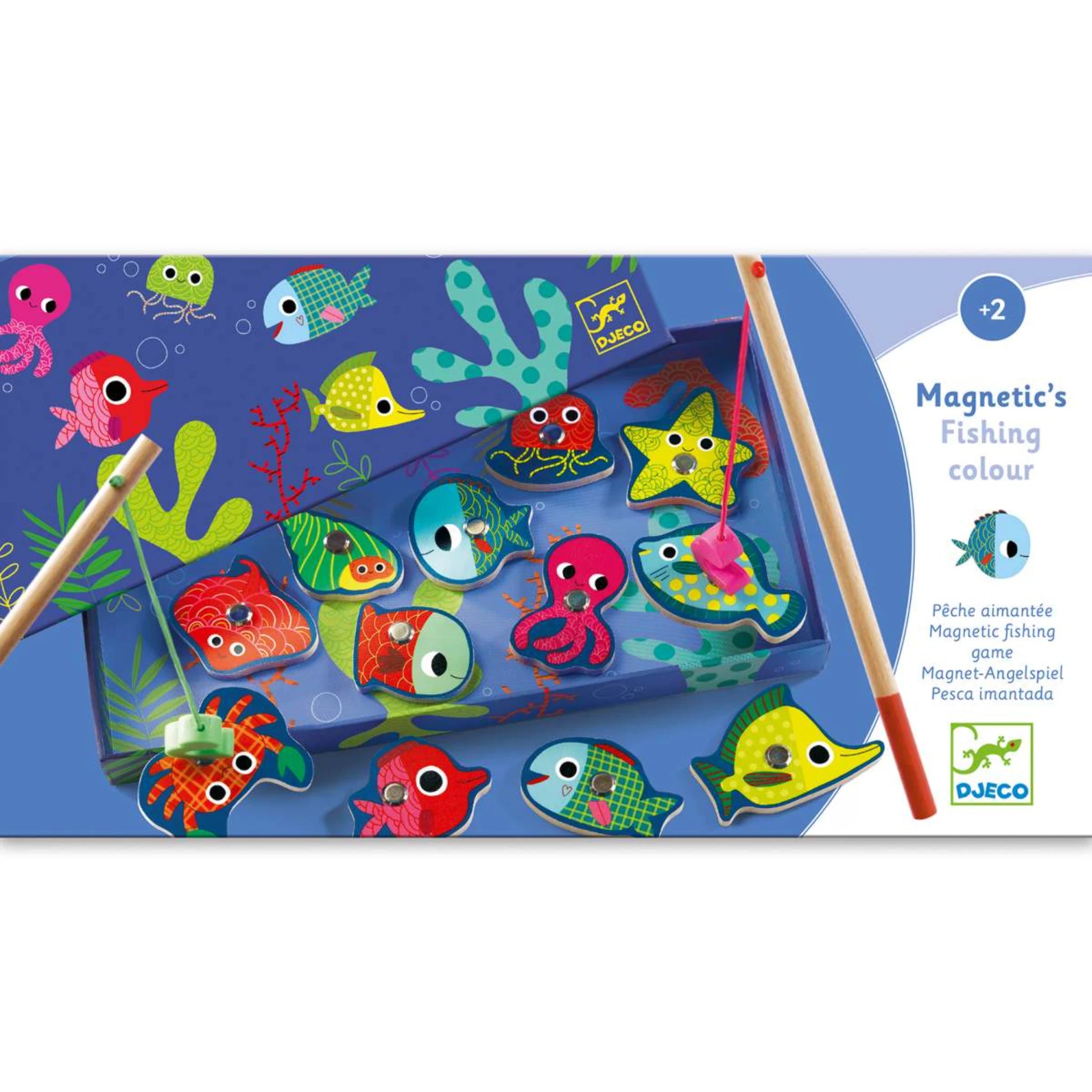 Angelspiele Bunte Fische - Djeco