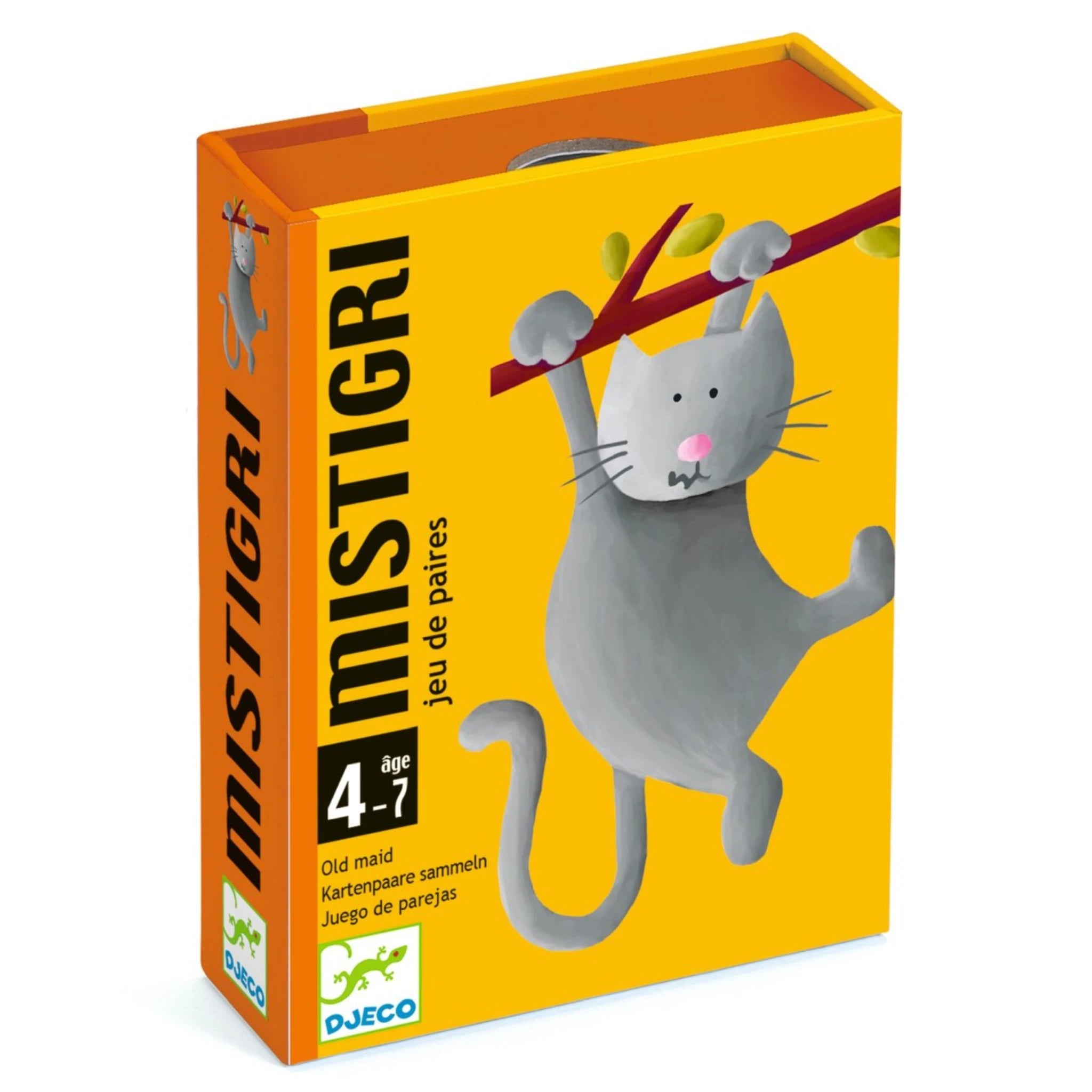 Djeco Kartenspiel „Mistigri“ – Klassiker ab 4 Jahren für Kinder
