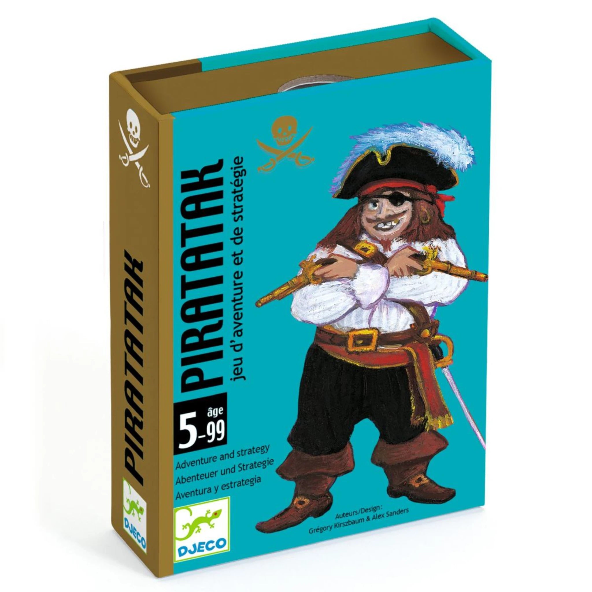 Djeco Kartenspiel „Piratatak“ – Abenteuer & Strategie ab 5 Jahren