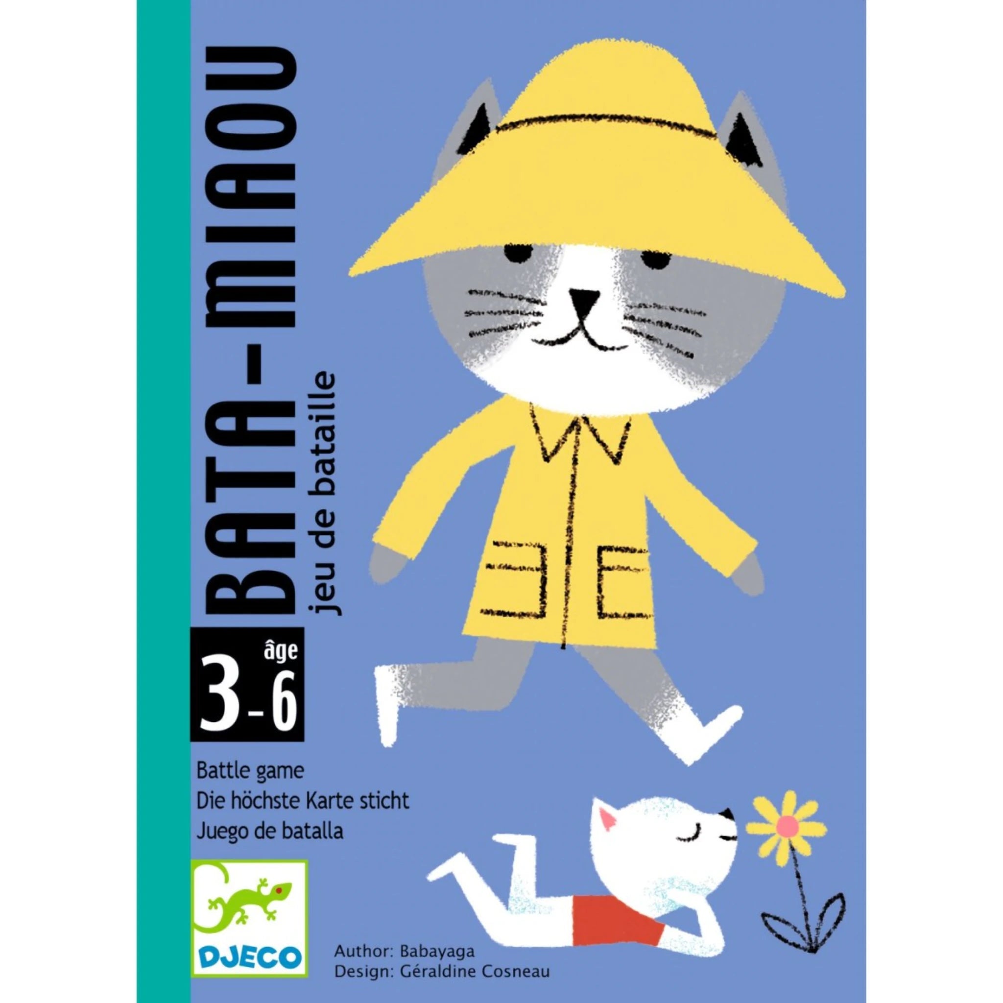 Djeco Kartenspiel „Bata-Miaou“ – erstes Kartenspiel ab 3 Jahren