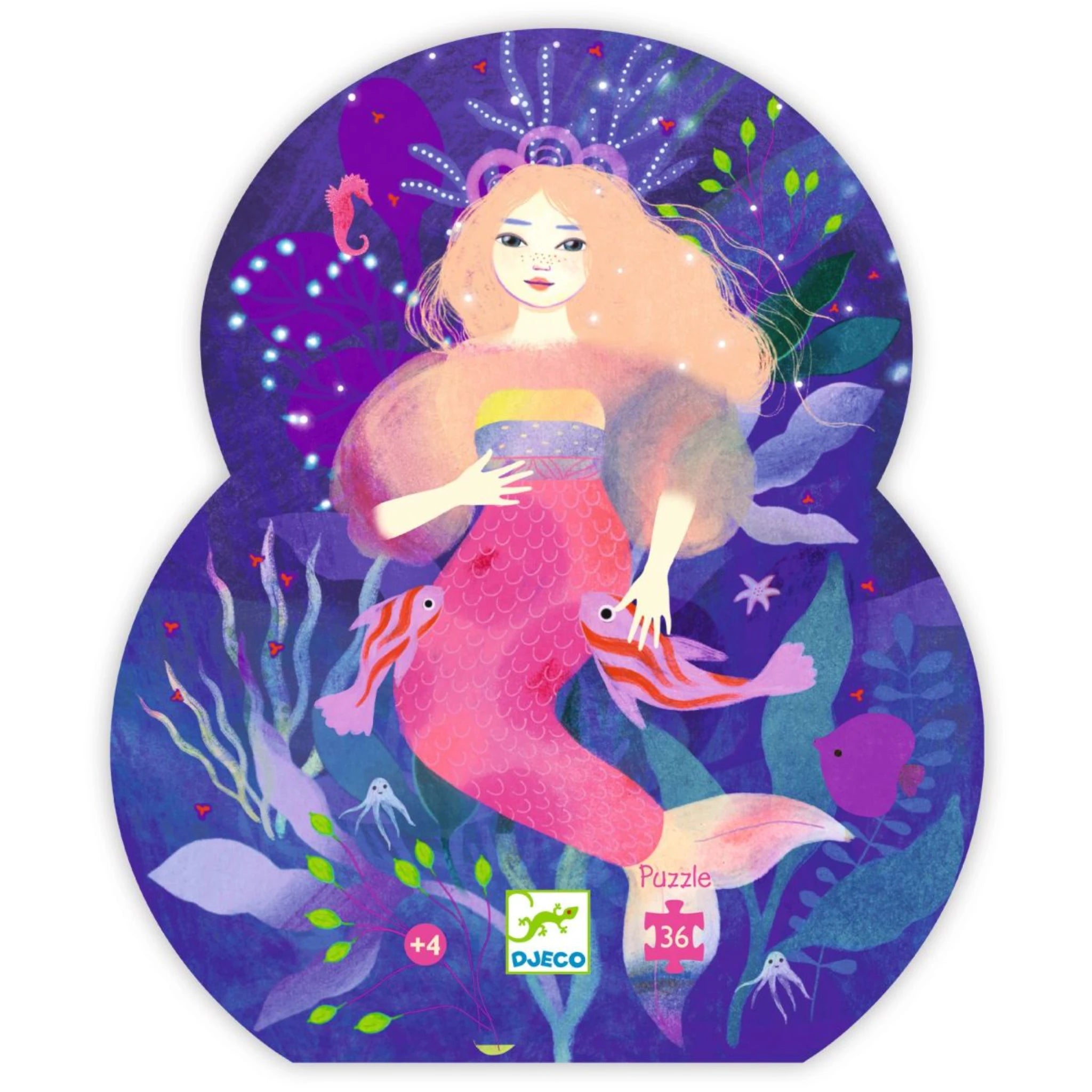Djeco – Puzzle: Meerjungfrau Ella (36 Teile)