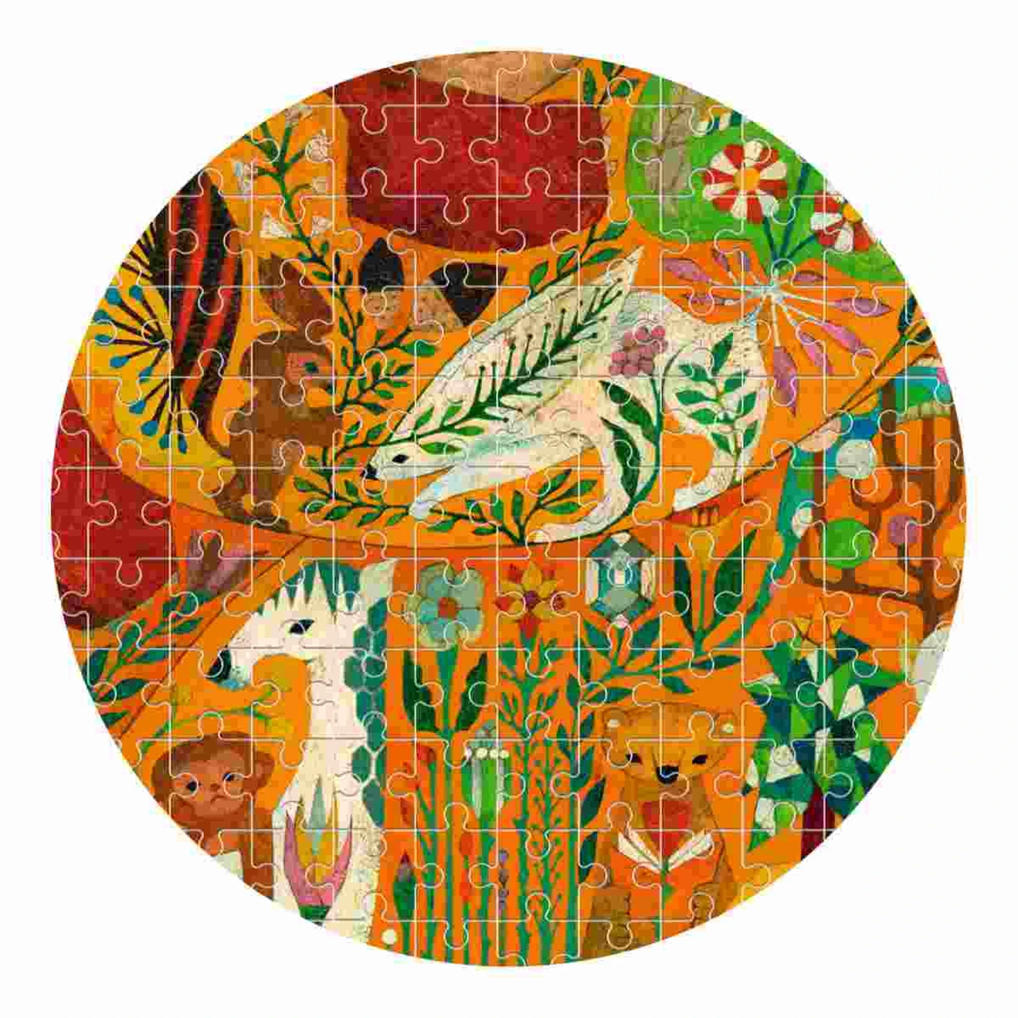 Djeco Puzzle „Puzz’Art Bär“ – 350-teiliges Kunstpuzzle in Bärenform