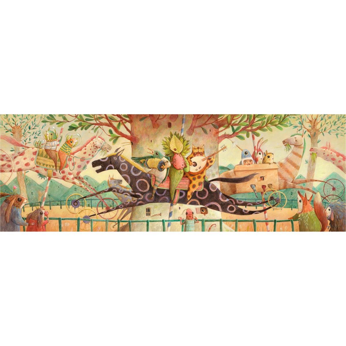 PUZZLES GALLERY - Wonderful Ride/ 100 stk - Djeco