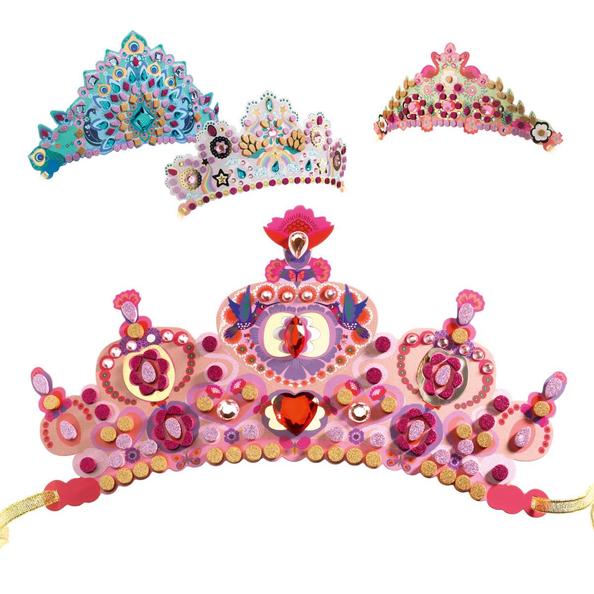 DIY: Mosaik-Diademe Prinzessin - Djeco