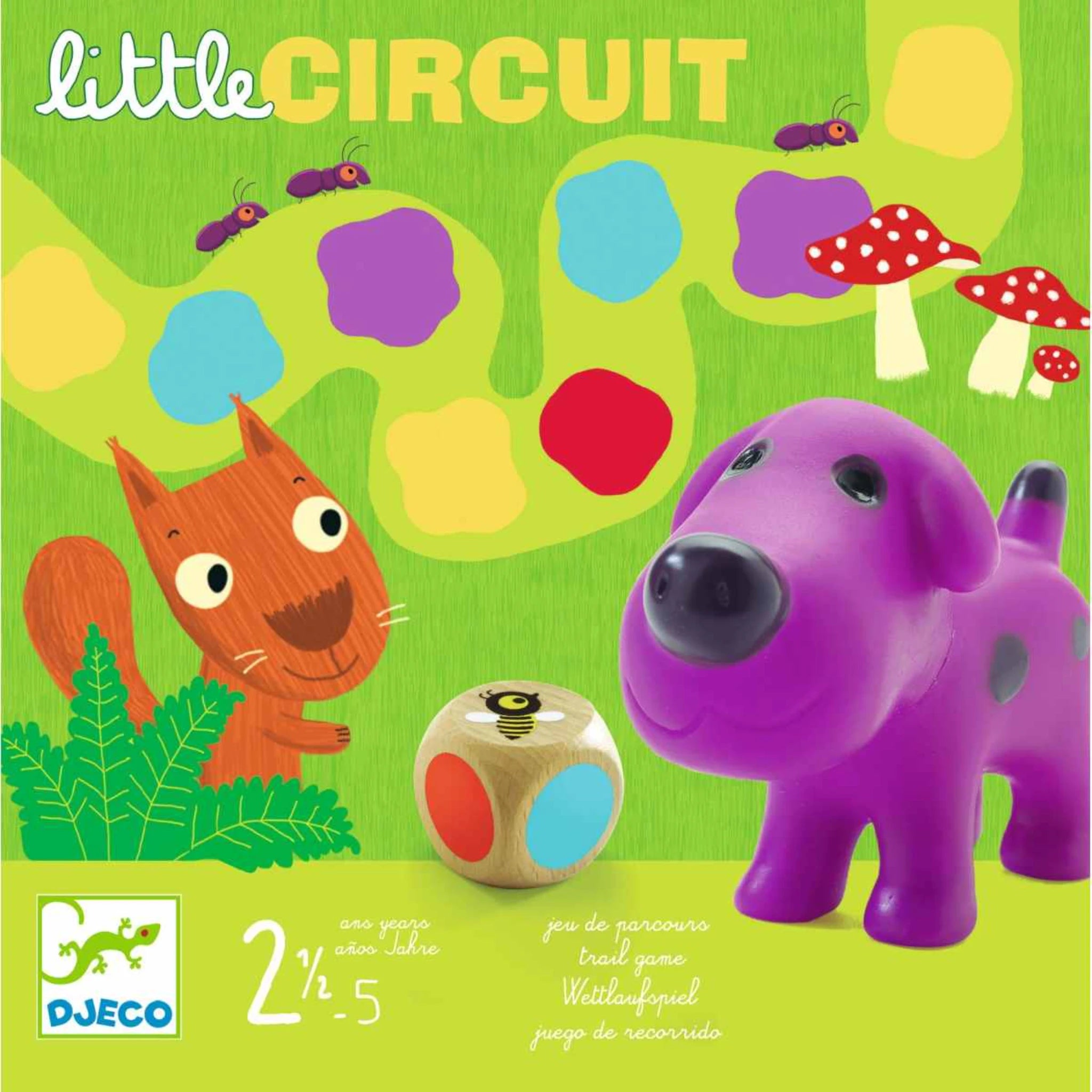 Djeco „Little Circuit“ – erstes Farbspiel ab 2½ Jahren für Kleinkinder