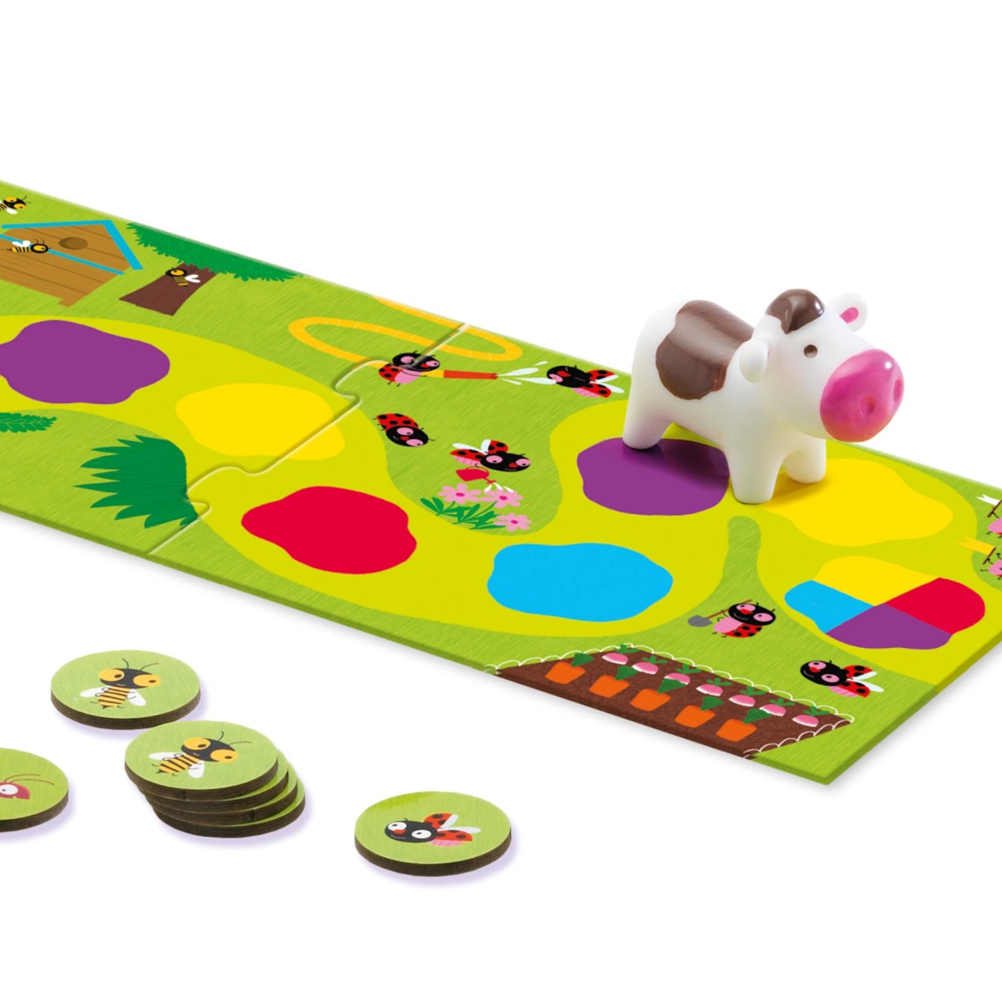 Djeco „Little Circuit“ – erstes Farbspiel ab 2½ Jahren für Kleinkinder