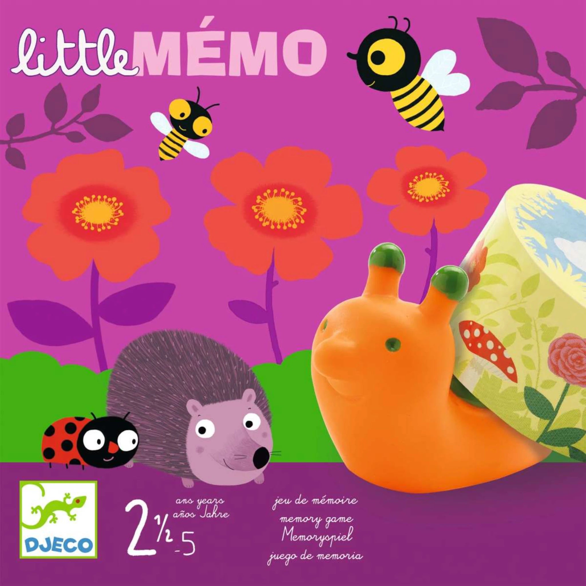 Djeco Gedächtnisspiel „Little Mémo“ ab 2½ Jahren – erstes Memory-Spiel