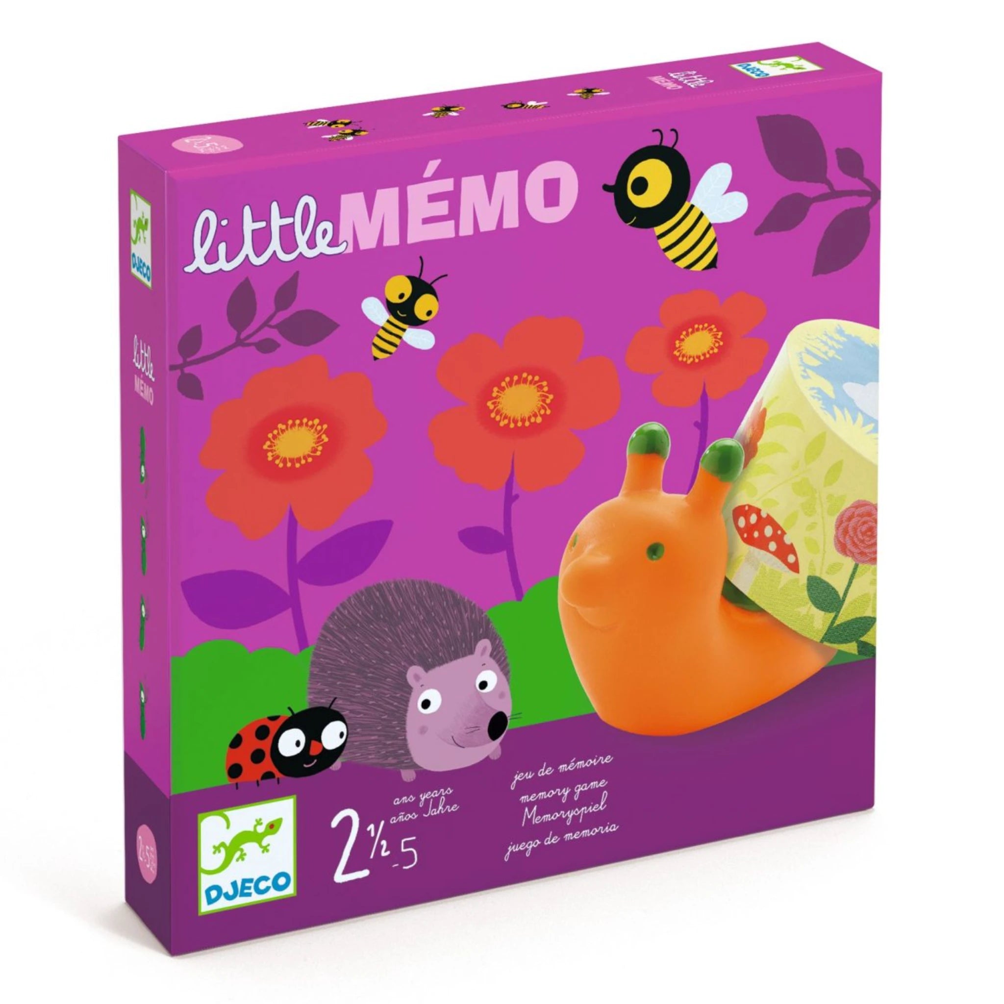 Djeco Gedächtnisspiel „Little Mémo“ ab 2½ Jahren – erstes Memory-Spiel