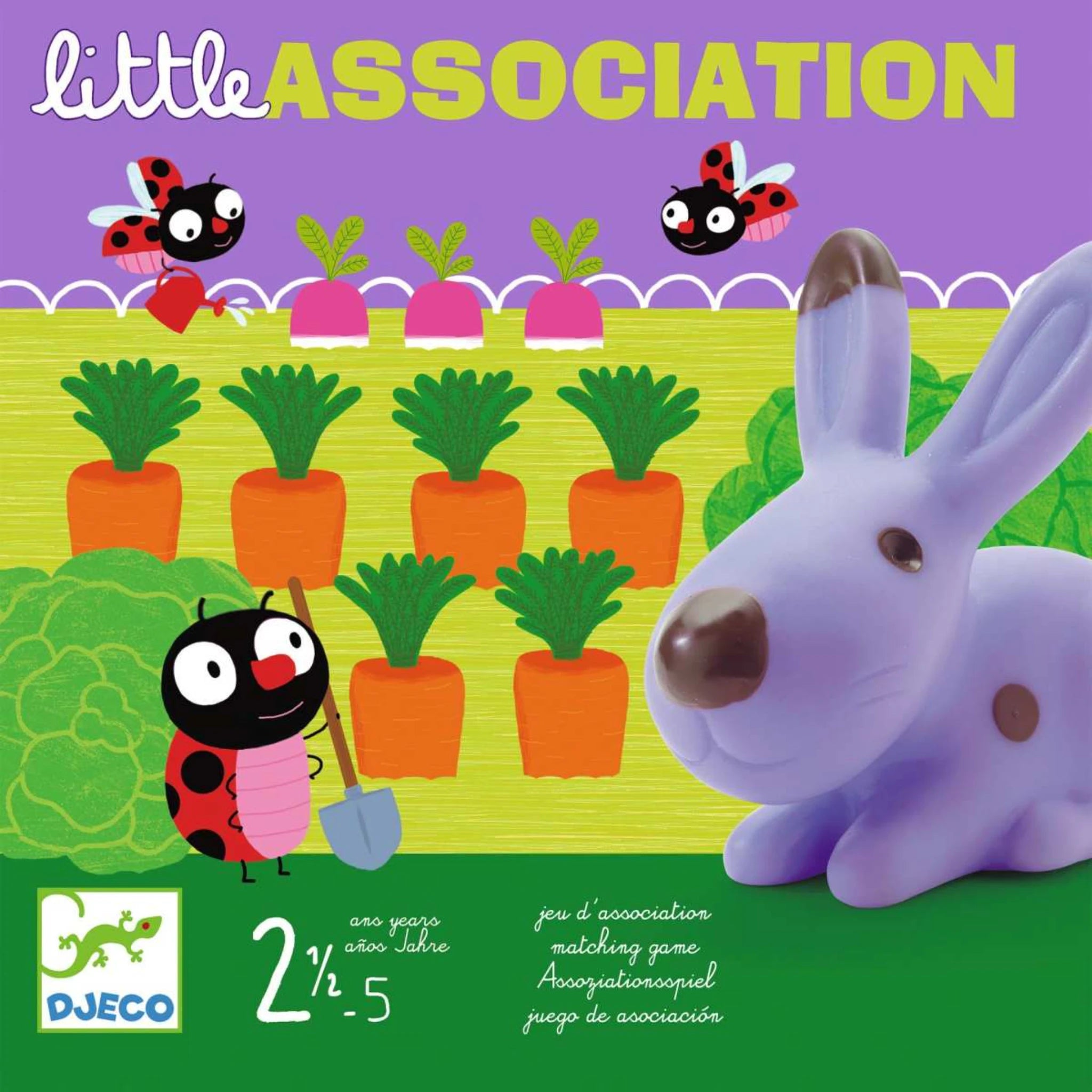 Djeco Lernspiel „Little Association“ ab 2½ Jahren – erstes Zuordnungsspiel