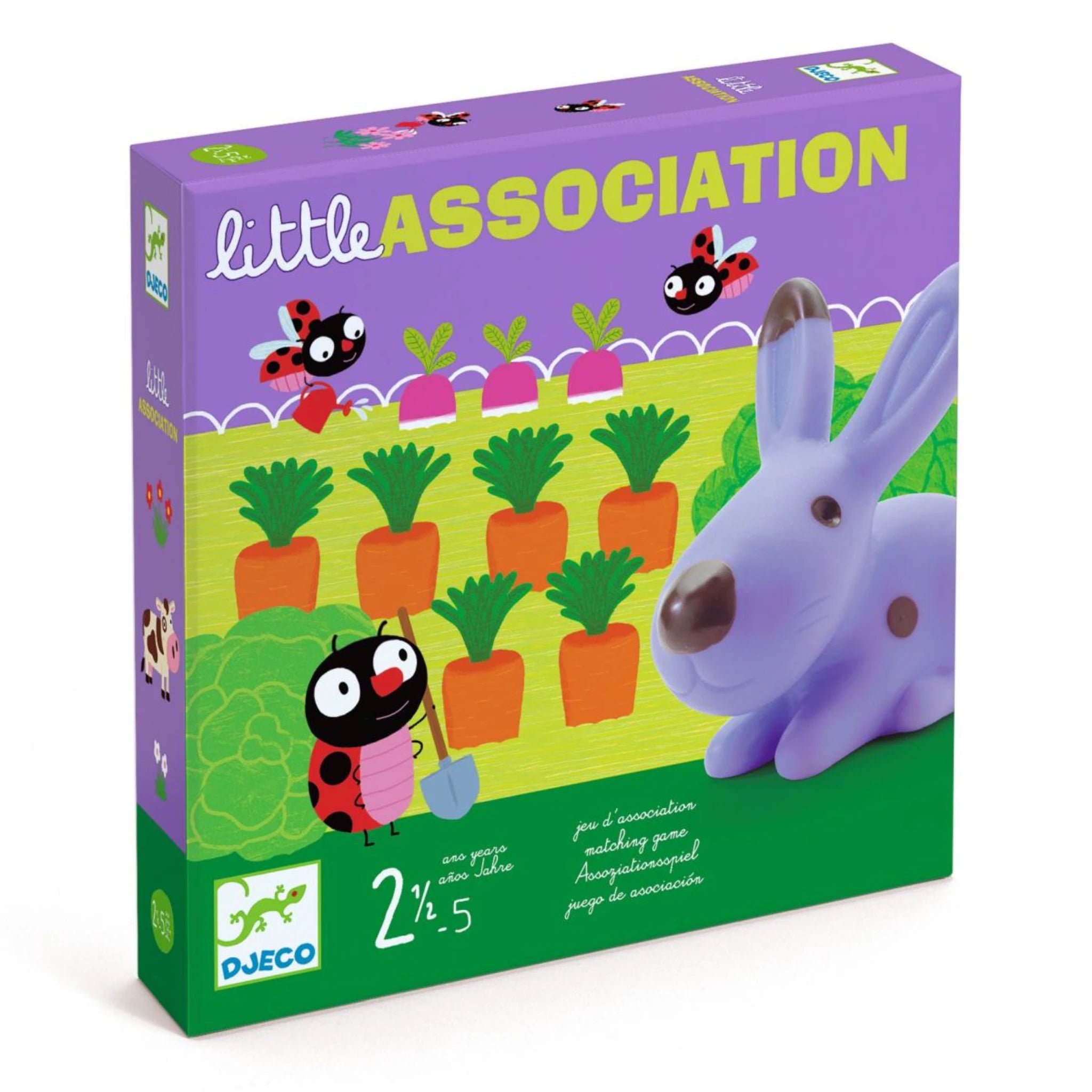 Djeco Lernspiel „Little Association“ ab 2½ Jahren – erstes Zuordnungsspiel