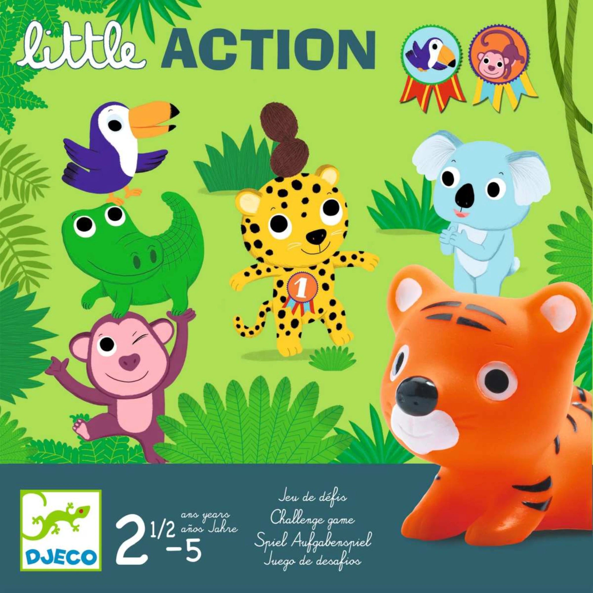 Djeco „Little Action“ – Bewegungsspiel für Kinder ab 2½ Jahren