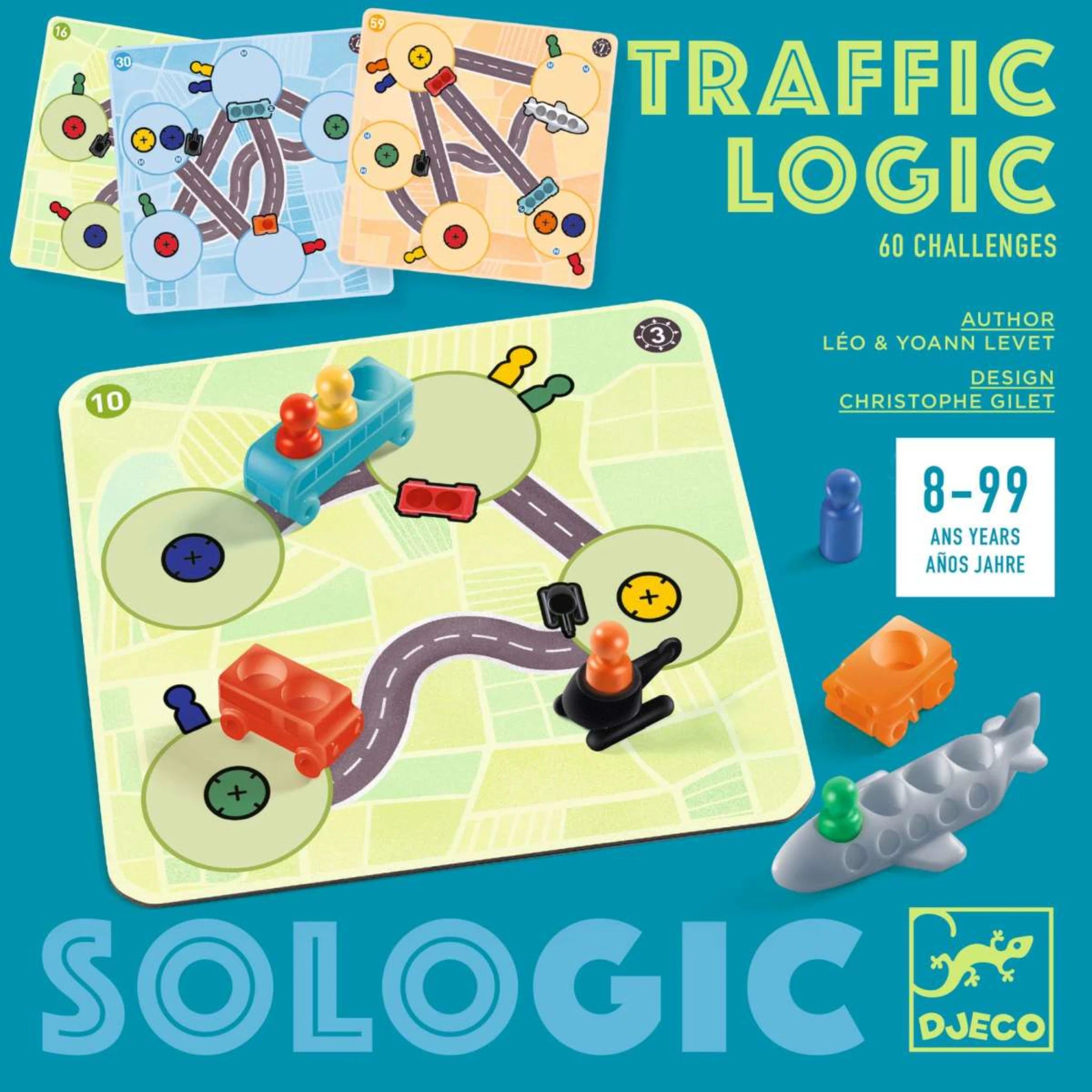 Lernspiel SOLOGIC Traffic Logic - Djeco