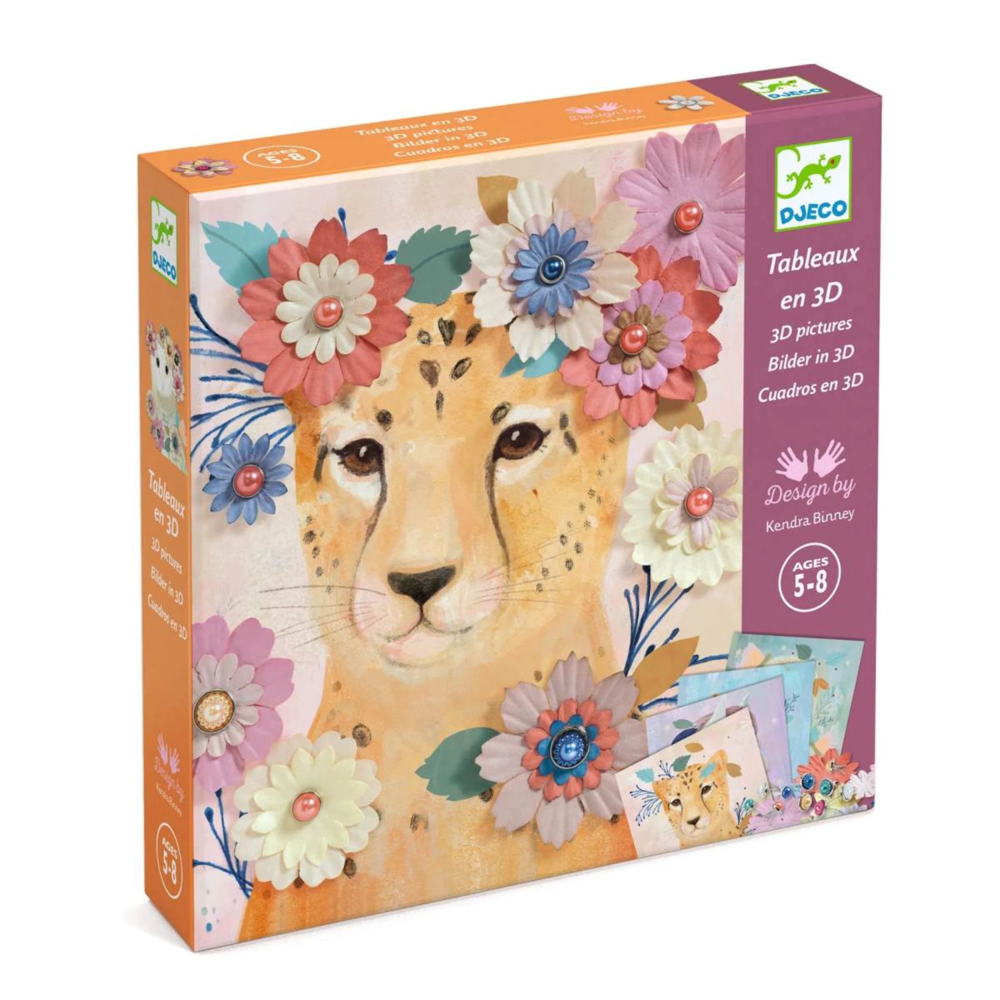 Papierkunst: Blumenkrone - Djeco