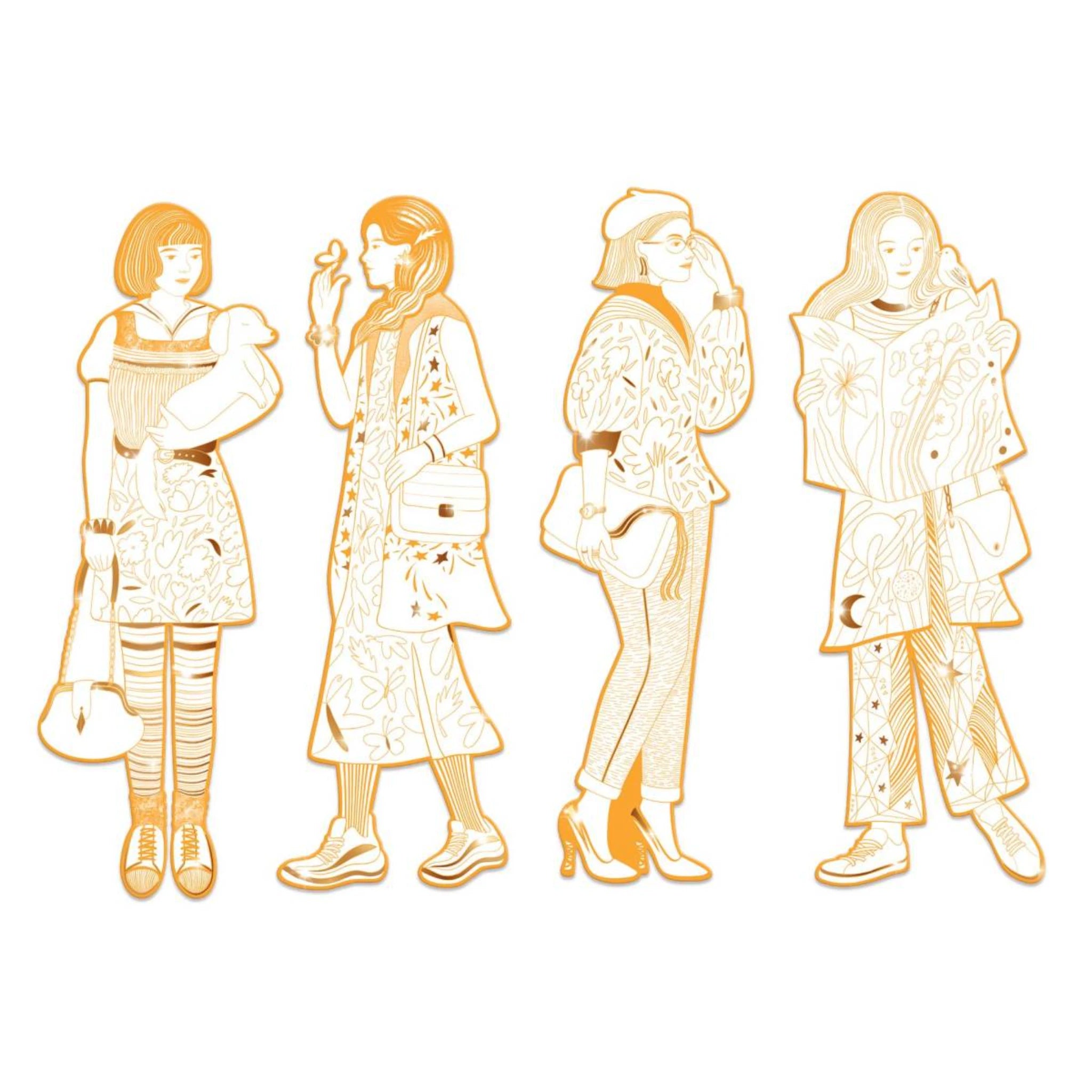 Fashion Ausmalbilder - Djeco