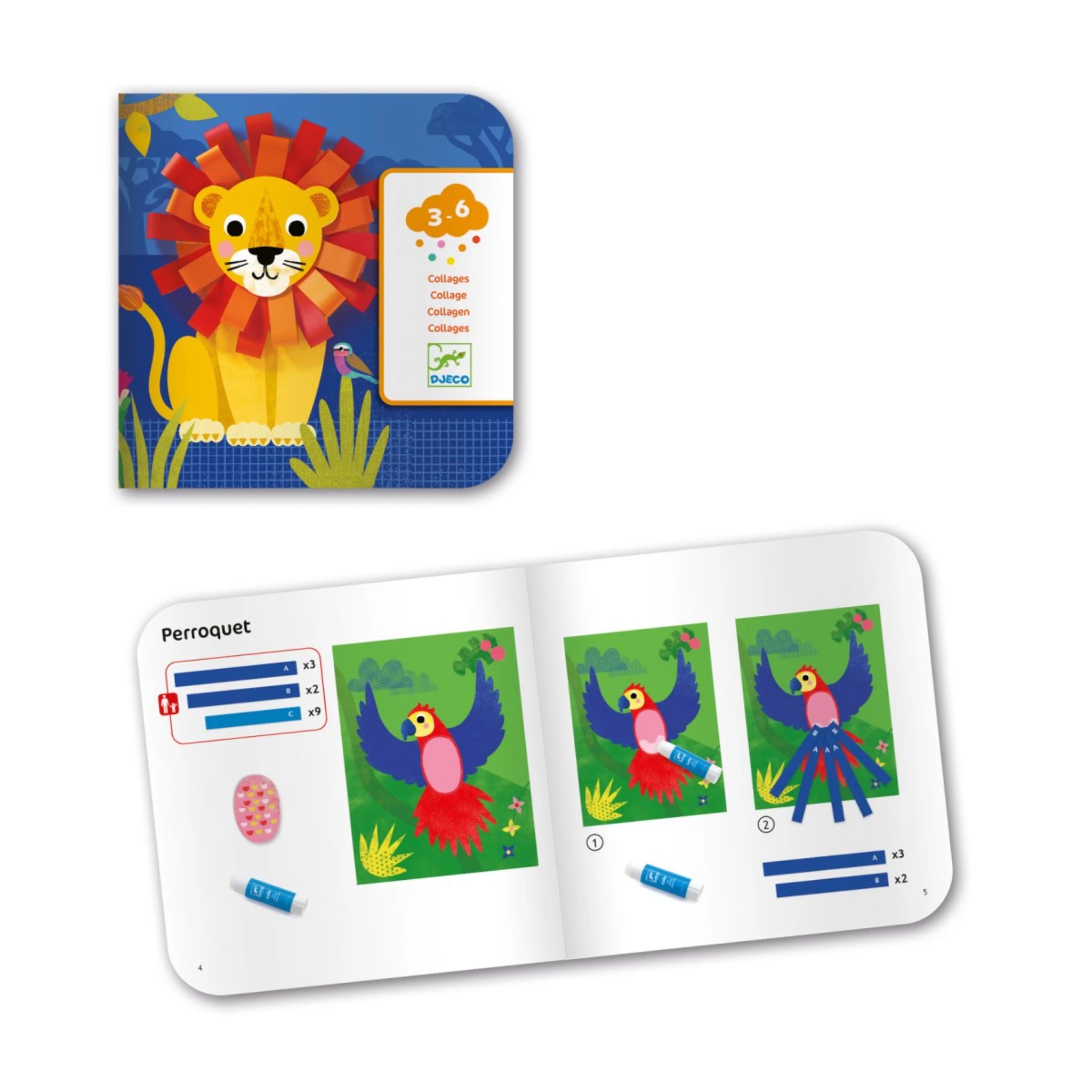 Kollagen 3-6: Schleifen - Djeco