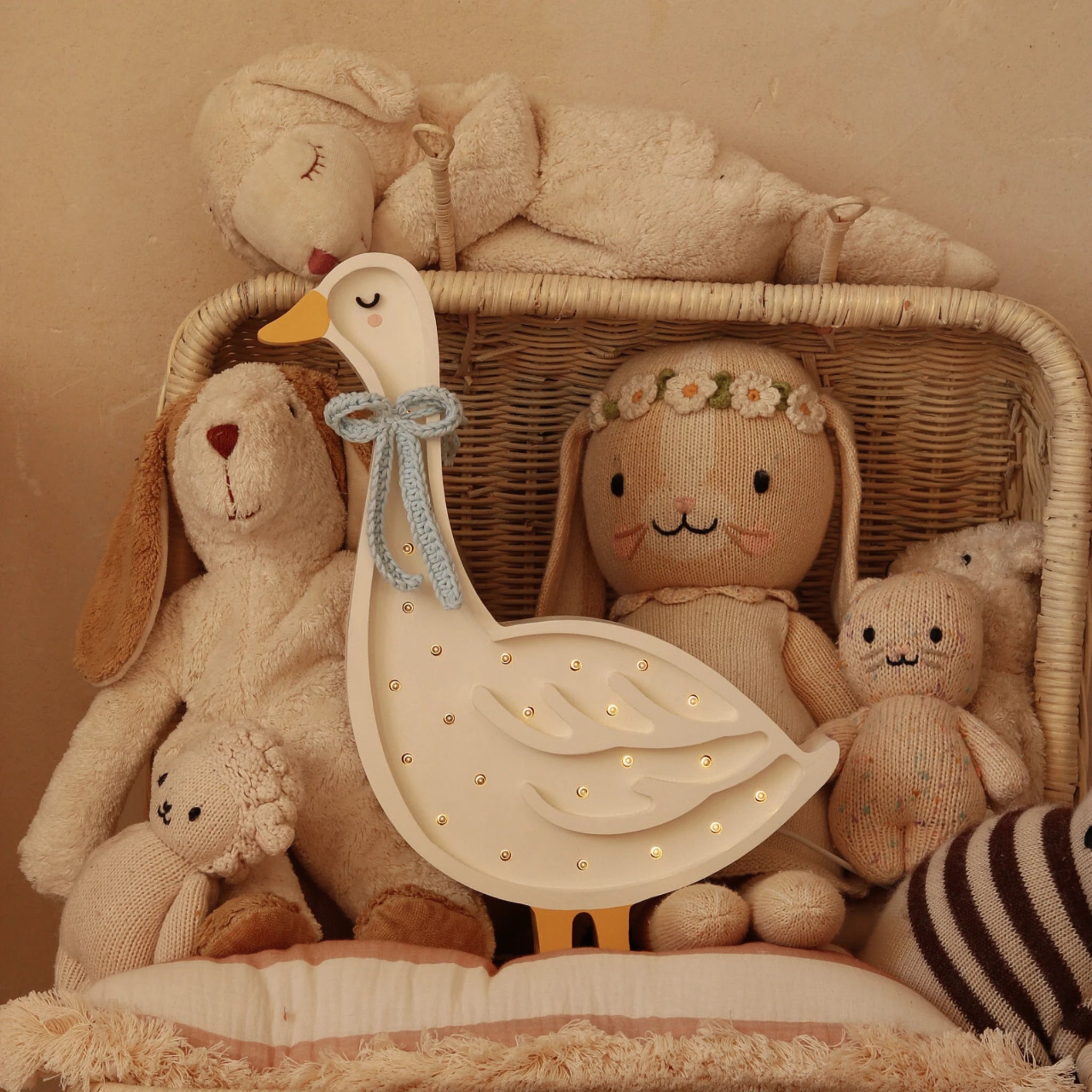 Holzlampe Gans - Little Lights