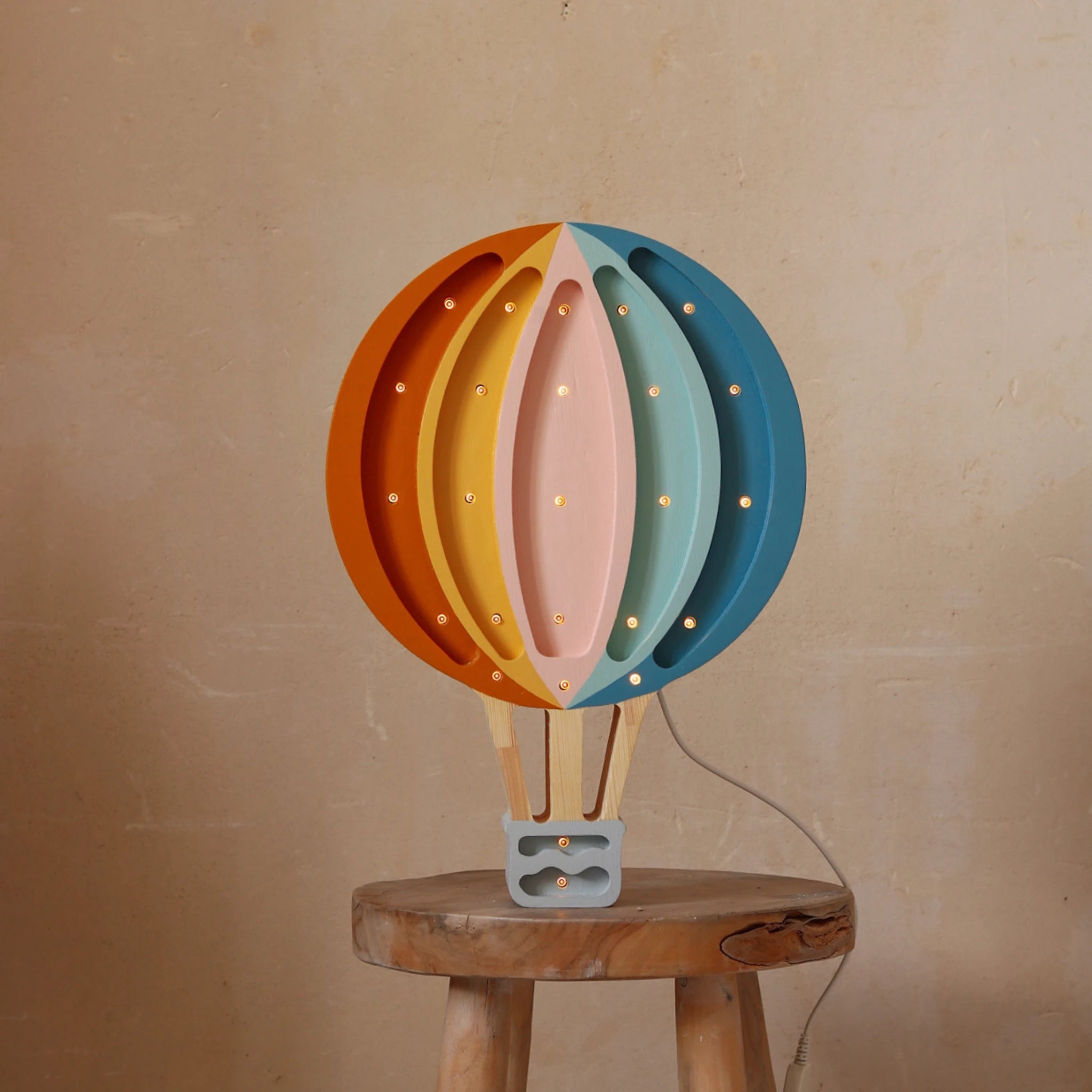 Holzlampe Heißluftballon - Little Lights