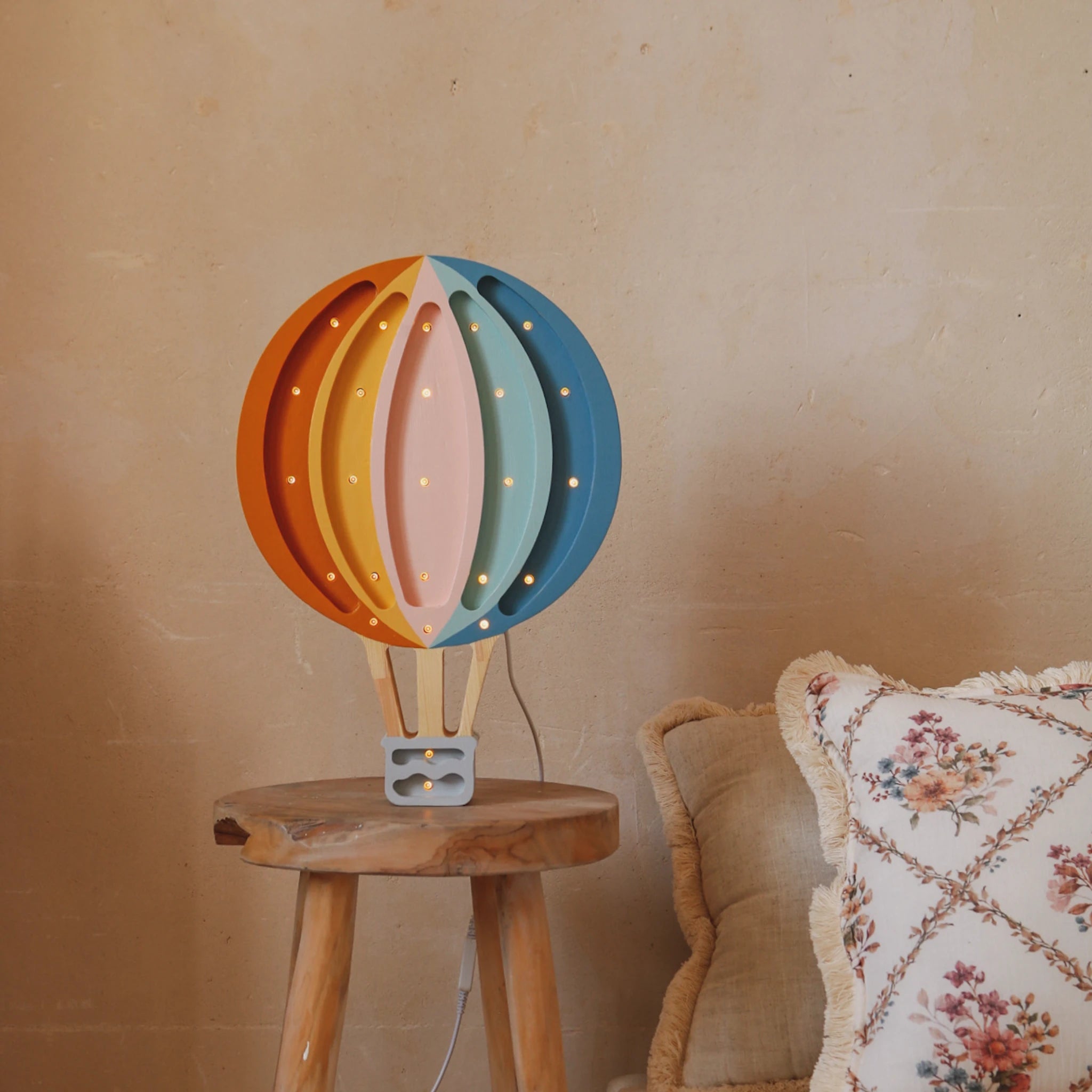 Holzlampe Heißluftballon - Little Lights