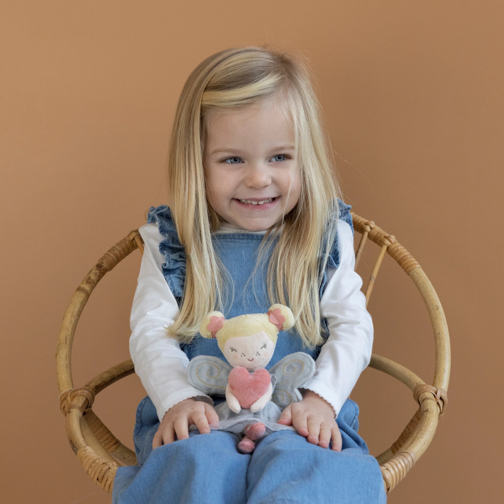 Kuschelpuppe Fee Fay Essentials, 20 cm - Little Dutch