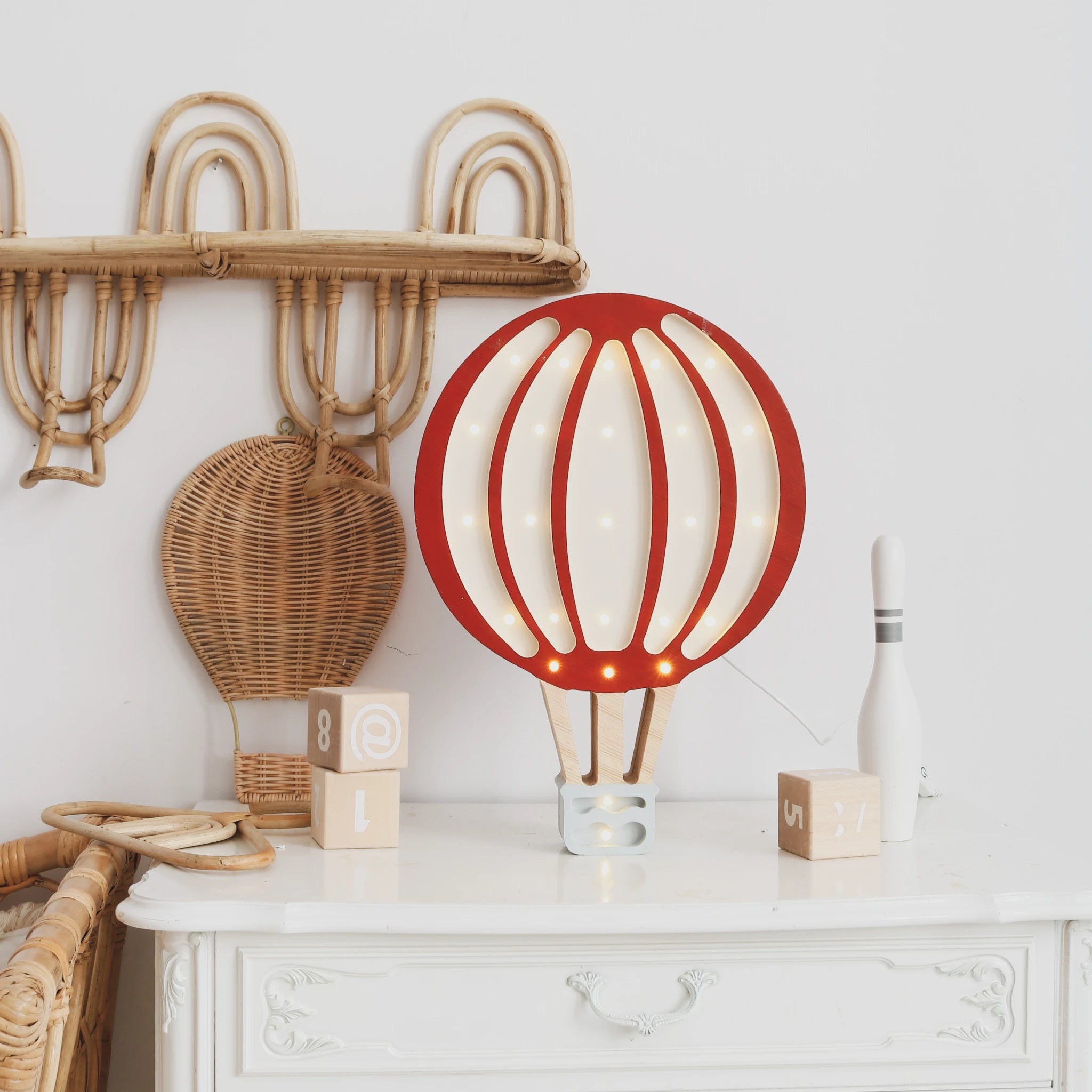 Holzlampe Heißluftballon - Little Lights