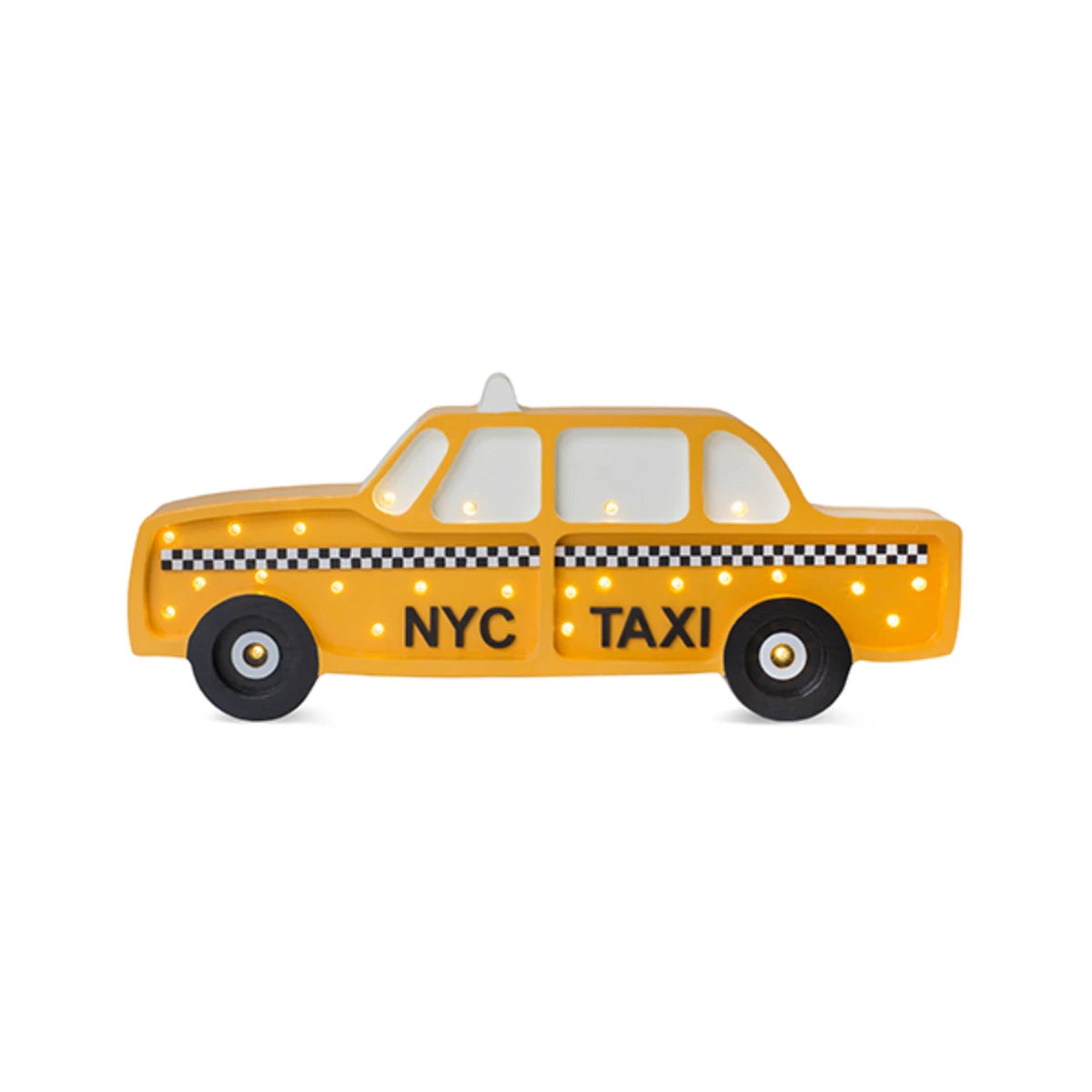 Holzlampe Taxi NYC - Little Lights