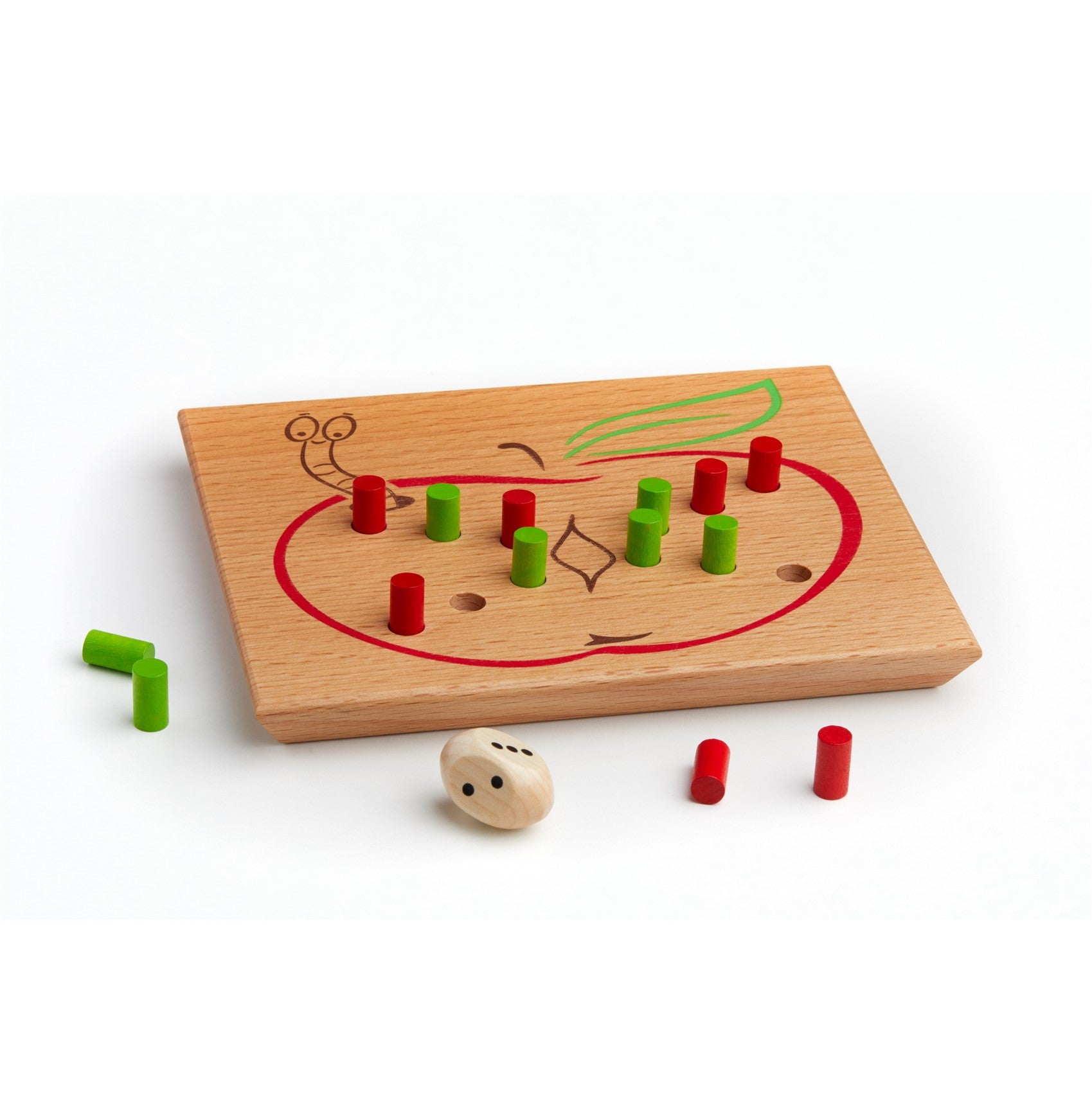 Brettspiel Raupenrallye - Gerhards Spiel