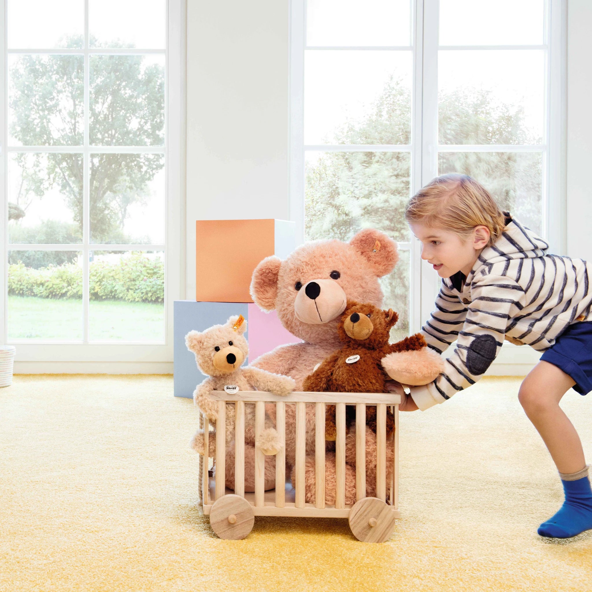 Teddybär Fynn 80 beige - Steiff