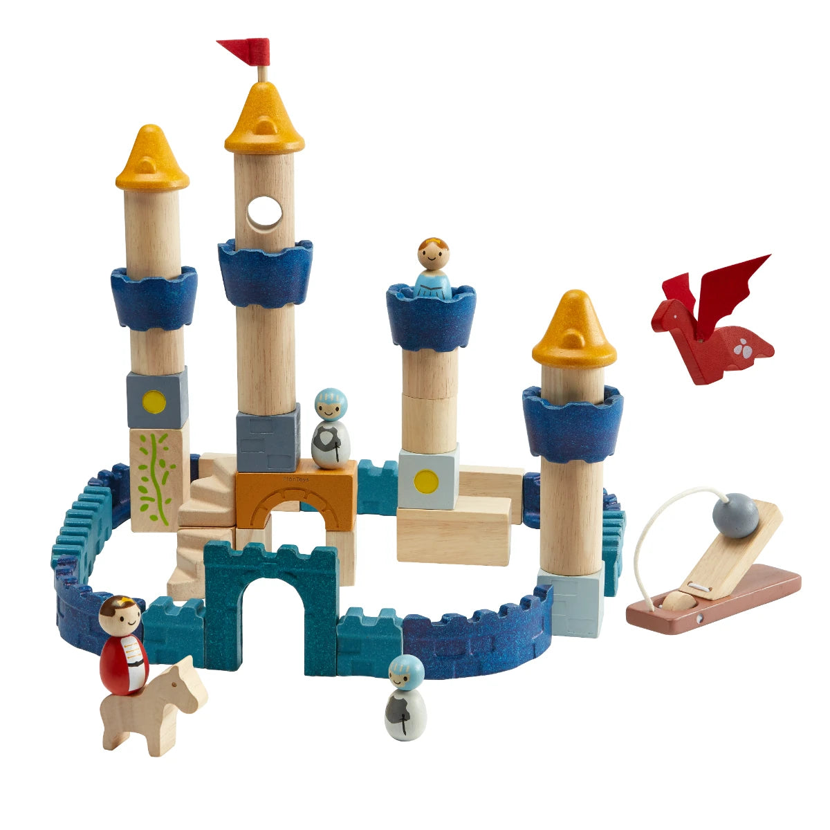 Bausteine "Burgklötze" - Plantoys