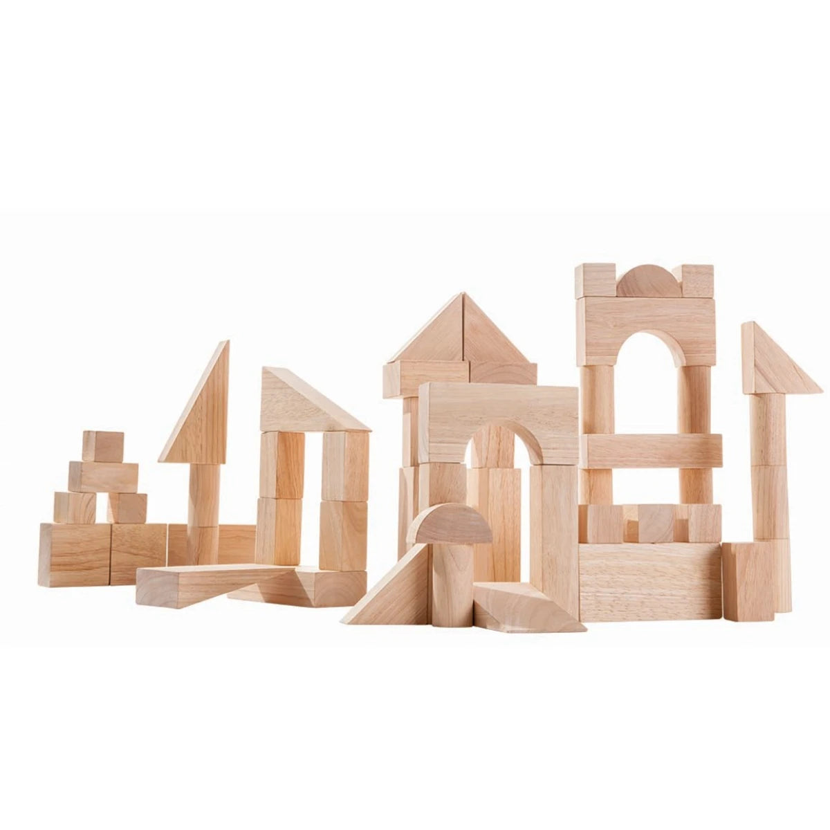Bauklötze natur 50 Stk - Plantoys