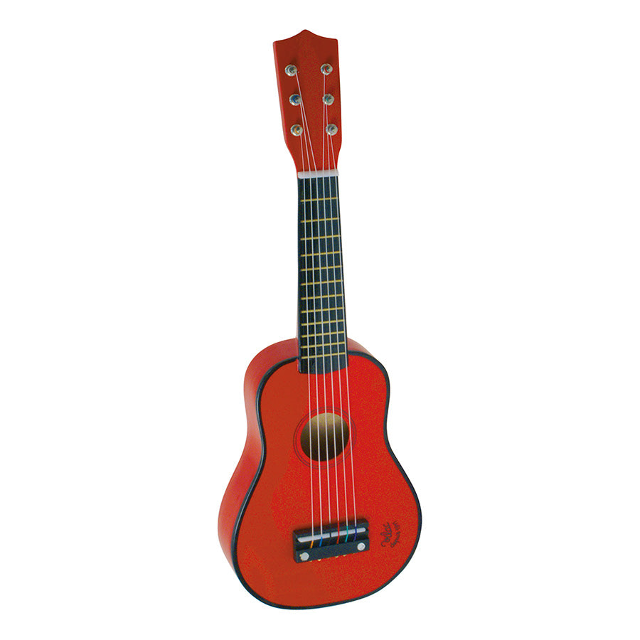 Holz-Gitarre Kinder rot - Vilac