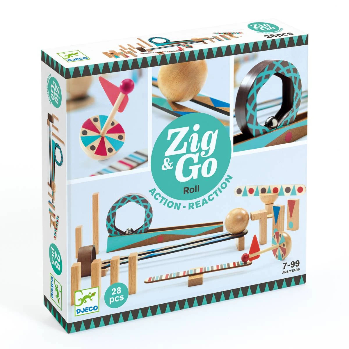 Zig & Go - Roll - 28 stk - Djeco