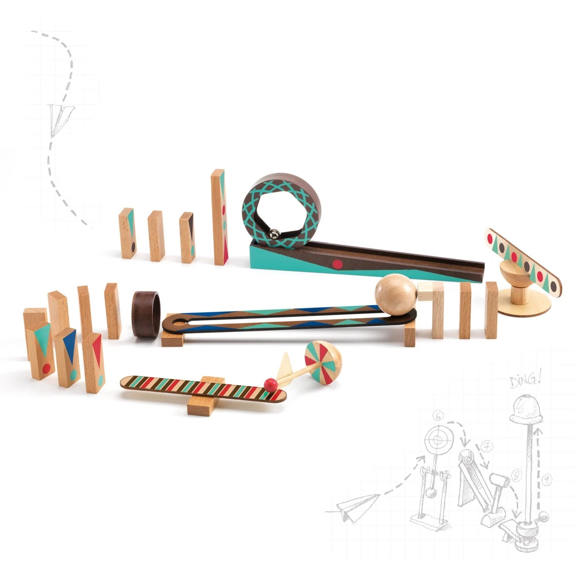 Zig & Go - Roll - 28 stk - Djeco