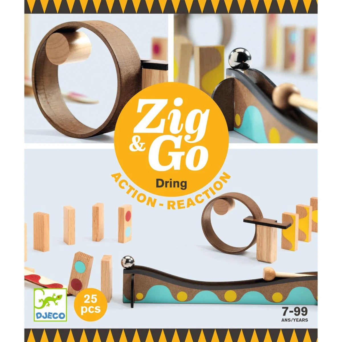 Zig & Go - Dring - 25 stk - Djeco