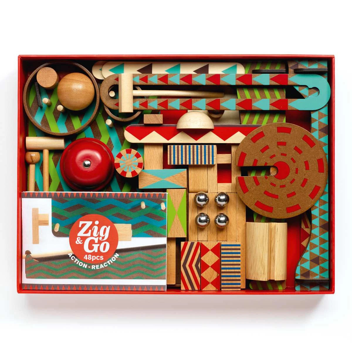 Zig & Go - Big Boum Wall - 48 stk - Djeco