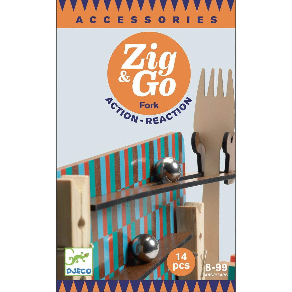 Zig & Go - Fork - 14 stk - Djeco