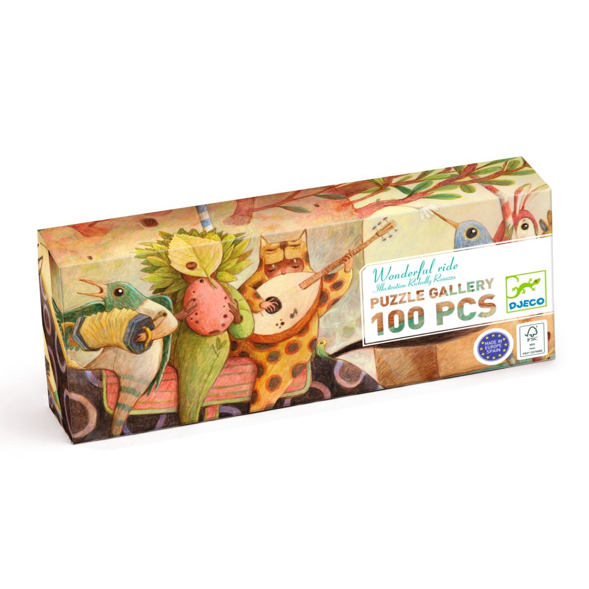 PUZZLES GALLERY - Wonderful Ride/ 100 stk - Djeco