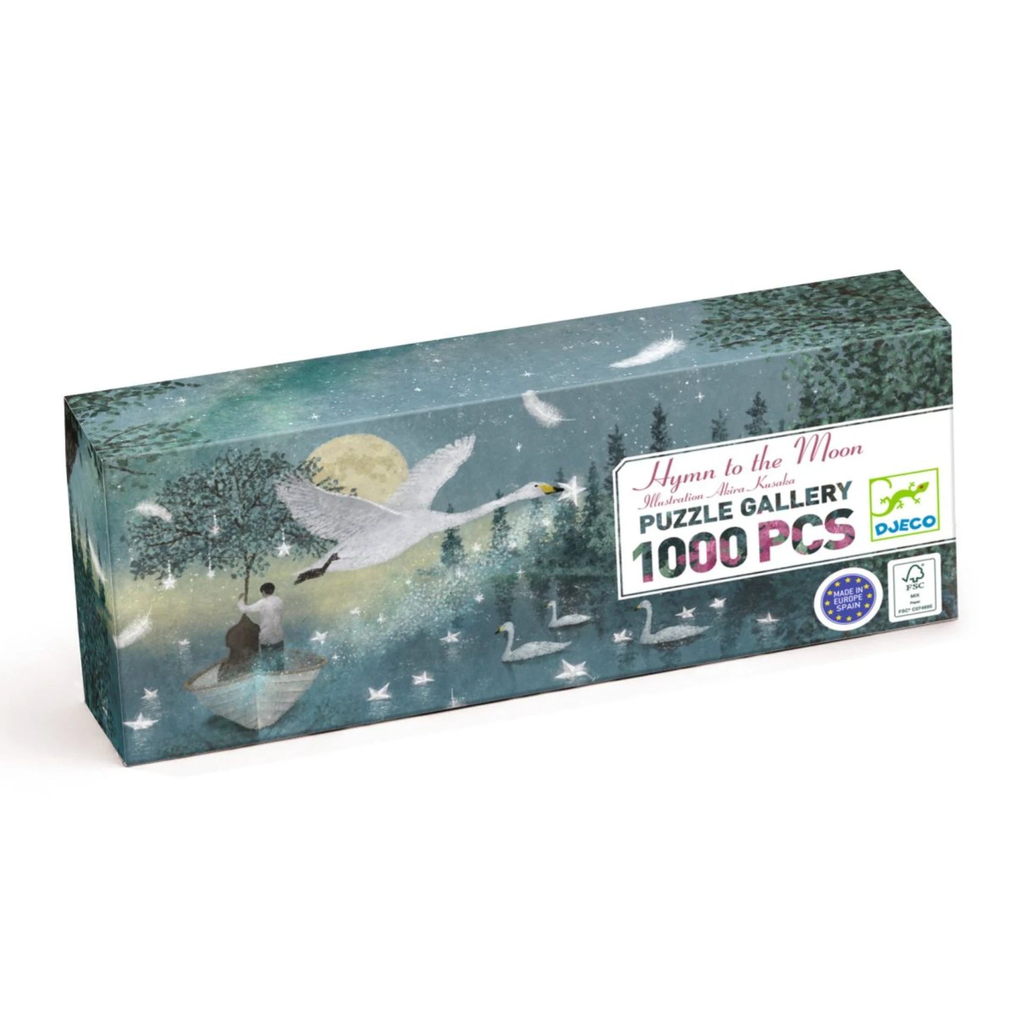 PUZZLES GALLERY - Hymn to the Moon / 1000 stk - Djeco