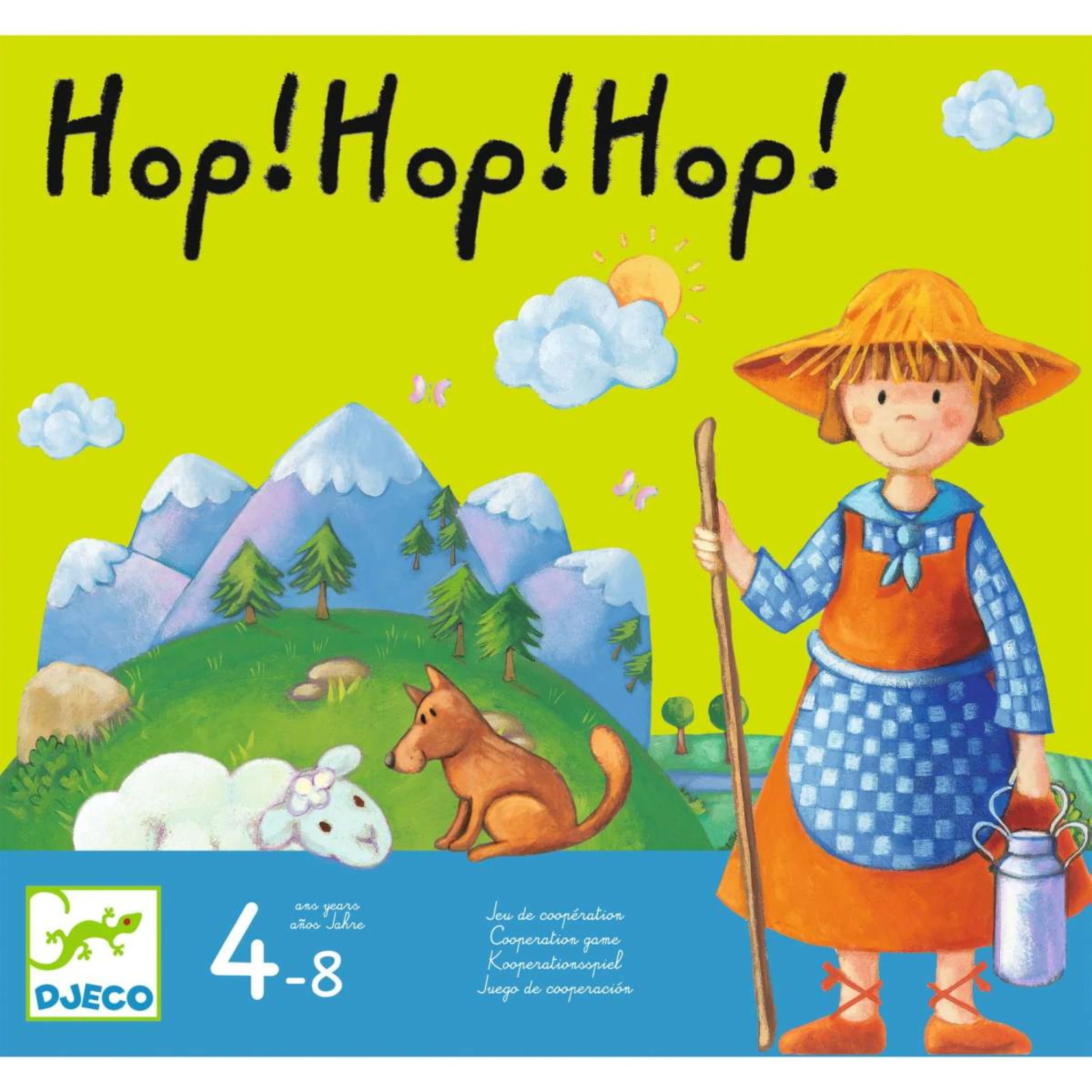 Spiele "Hop!Hop!Hop!" - Djeco