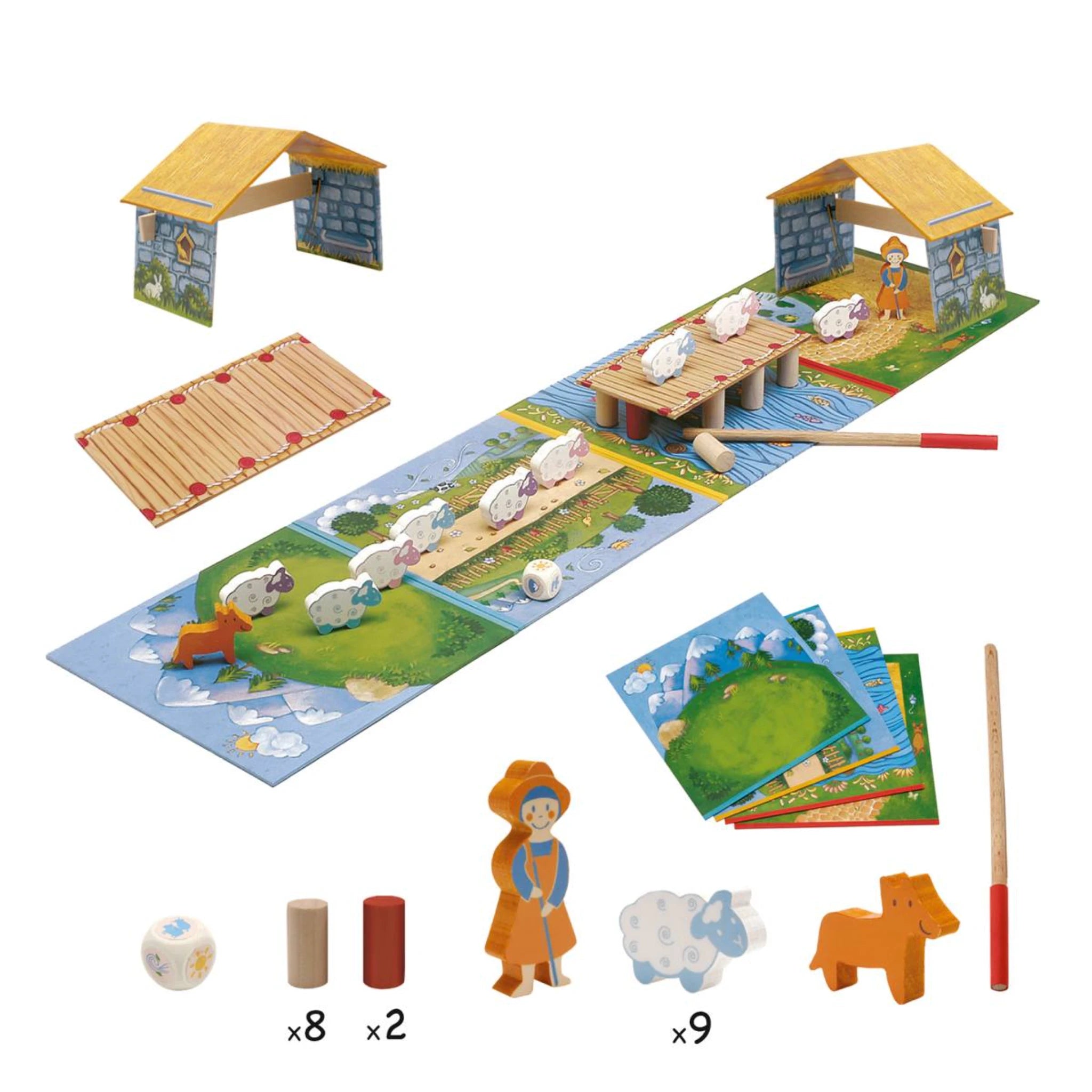 Spiele "Hop!Hop!Hop!" - Djeco