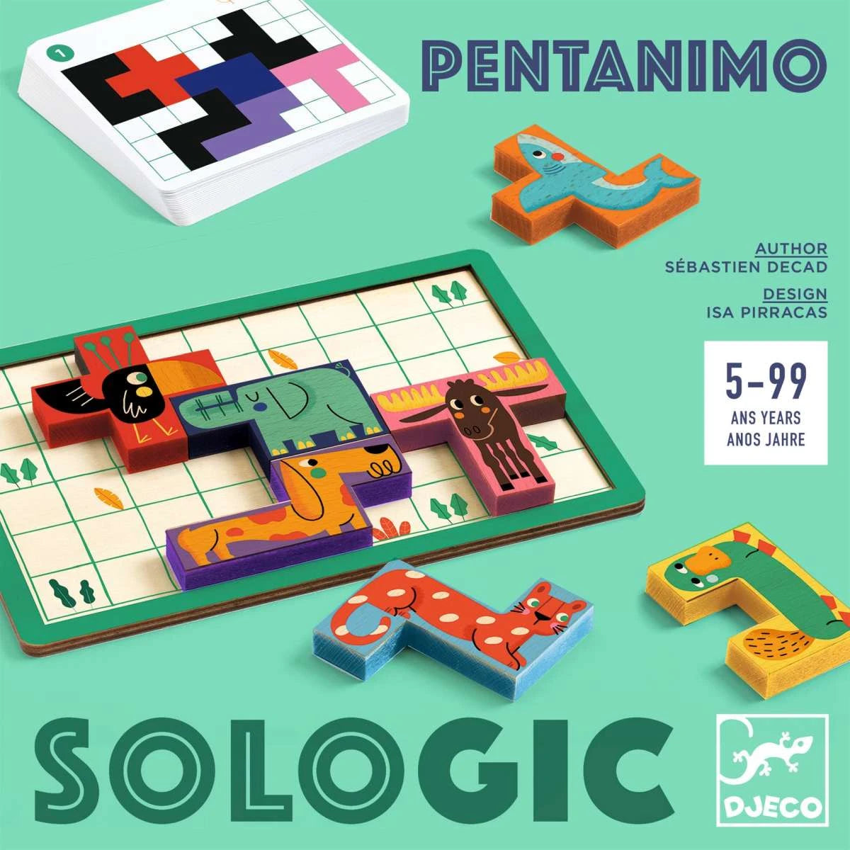 Lernspiel SOLOGIC Pentanimo - Djeco