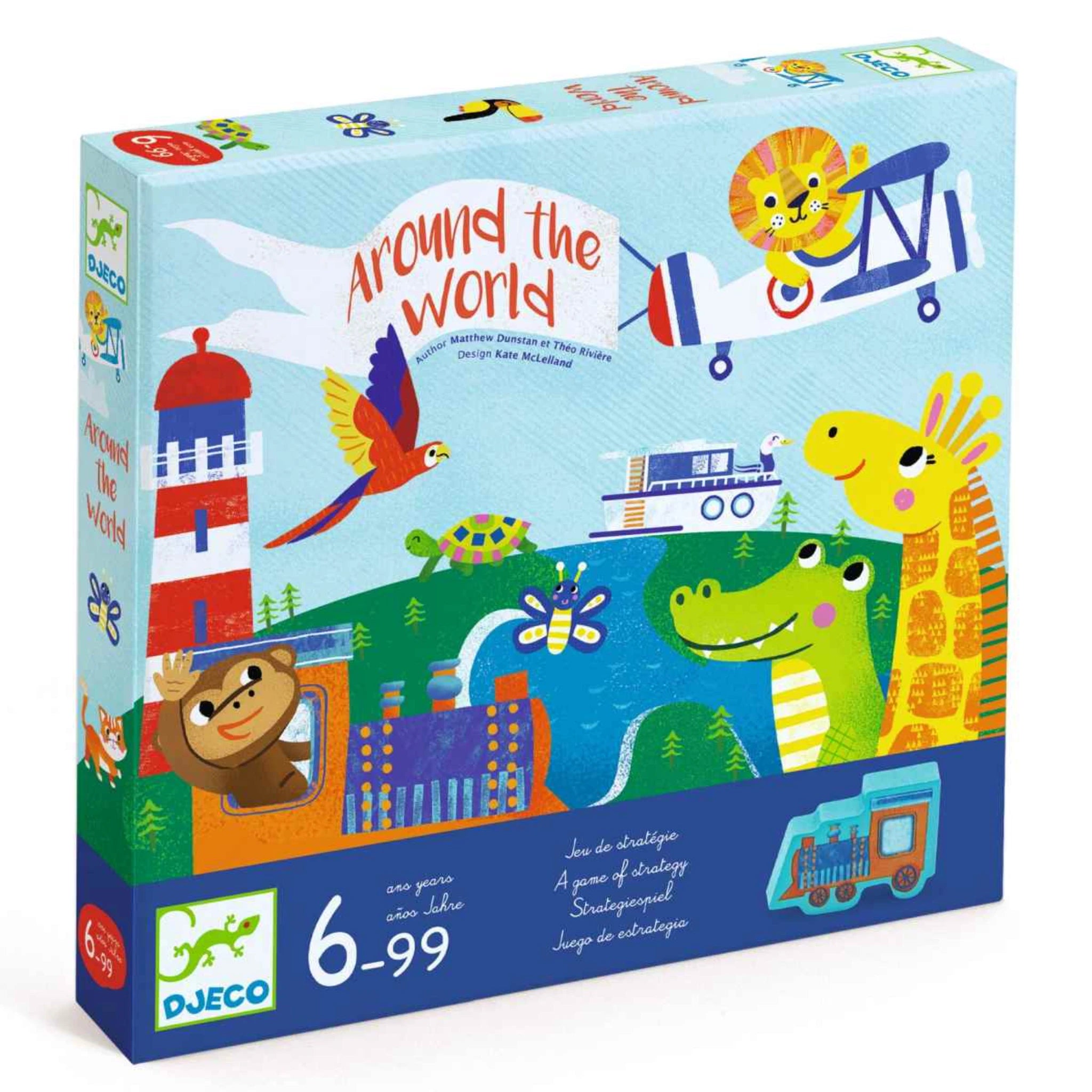 Spiele "Around the World" - Djeco
