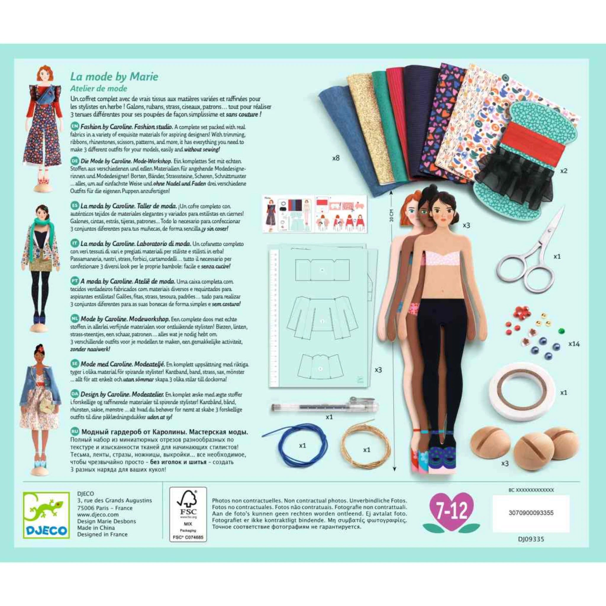 Workshop Fashion by Marie - Djeco